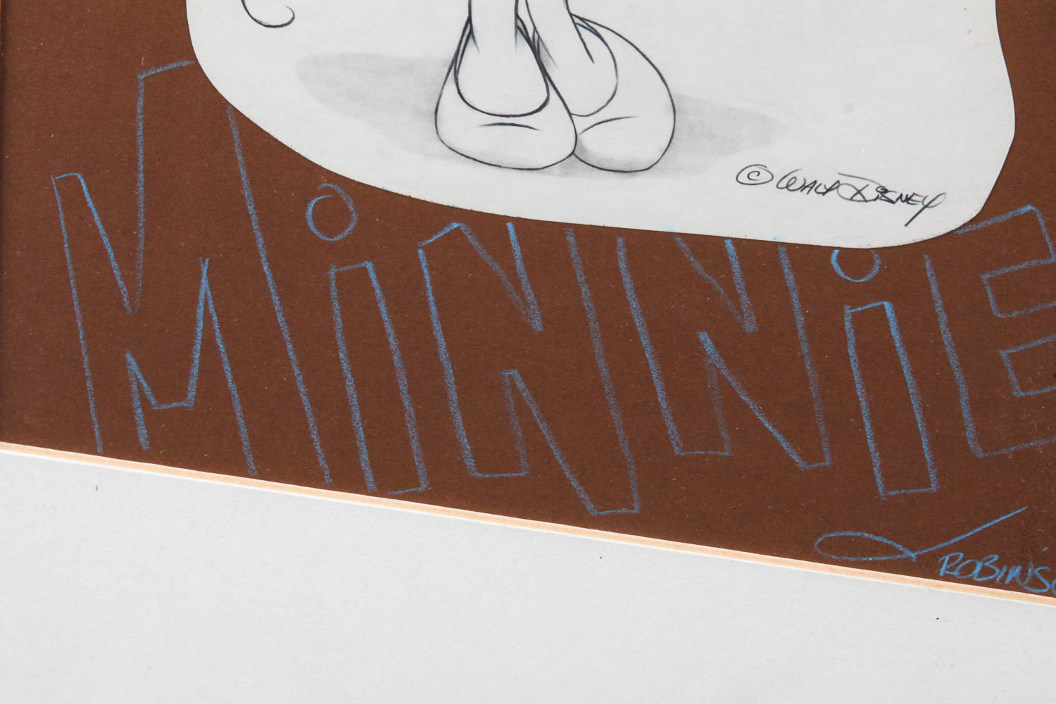 Minnie Mouse Mixed Media Collage