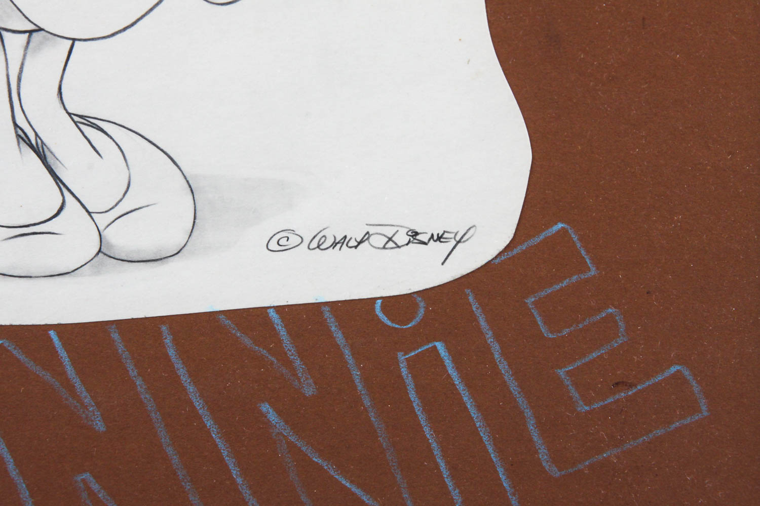 Minnie Mouse Mixed Media Collage