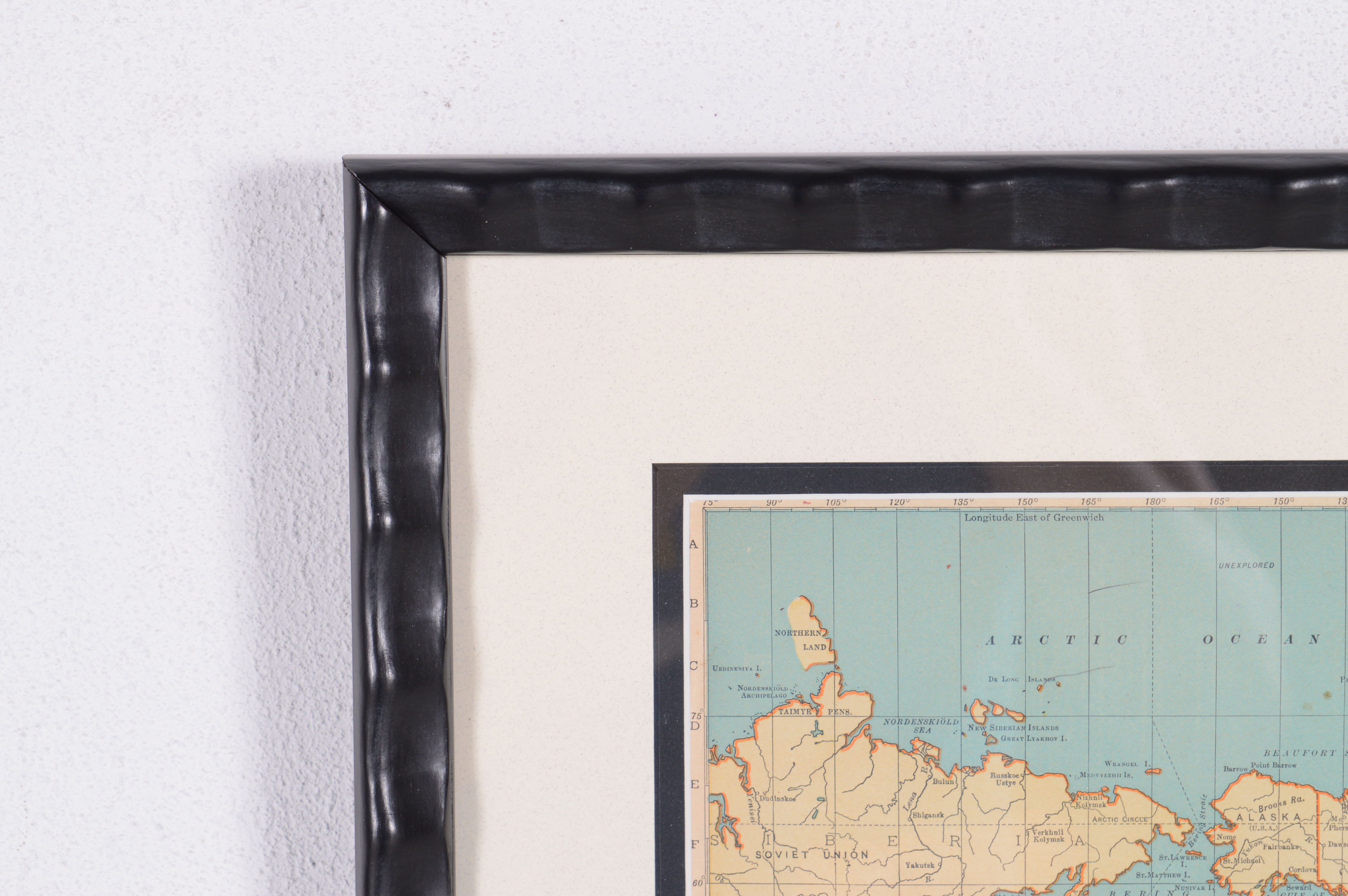 Vintage World Map from 1923