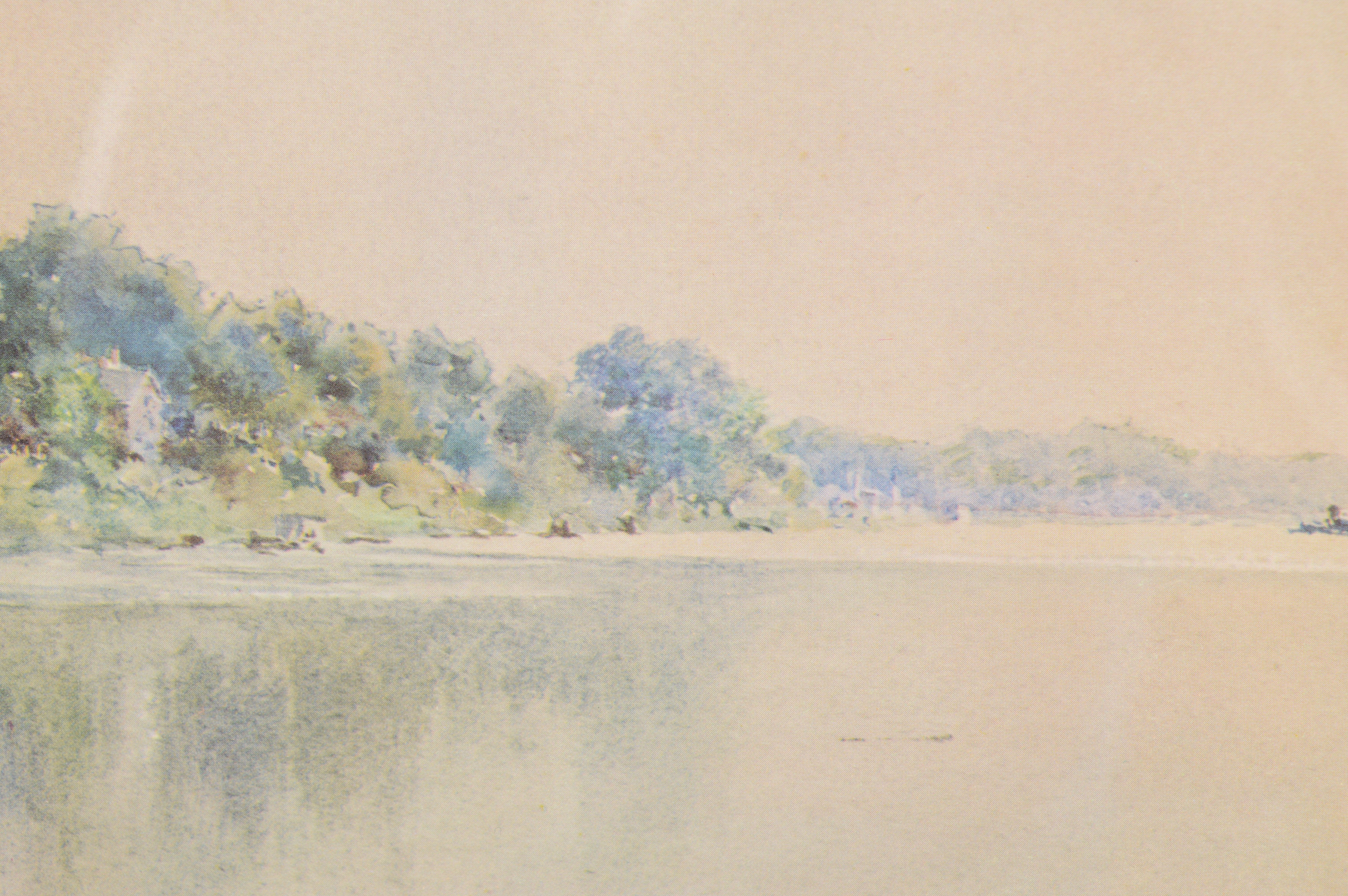 "River Loggins" Print After Paul Sawyier