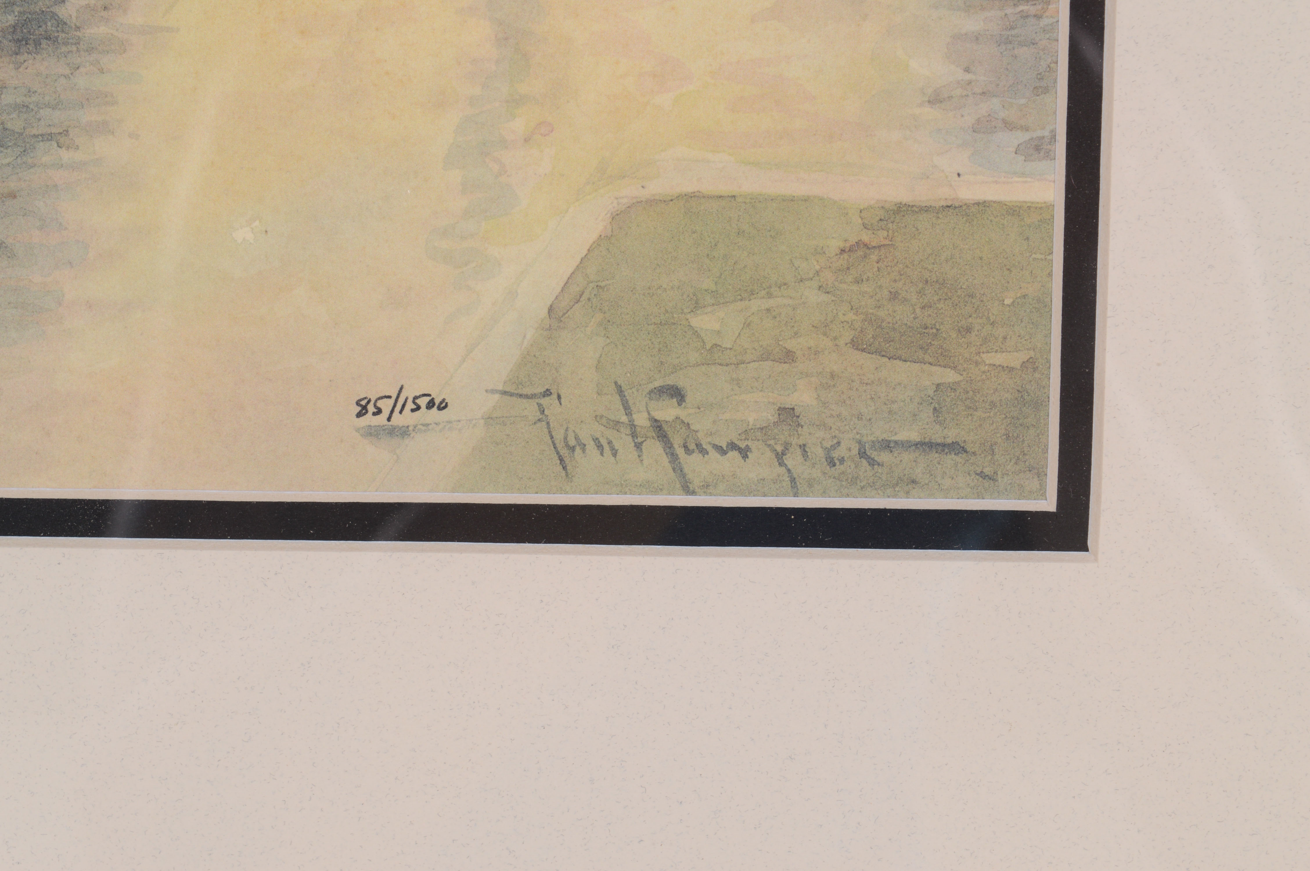 "A Rainy Day" Limidted Edtion Print After Paul Sawyier