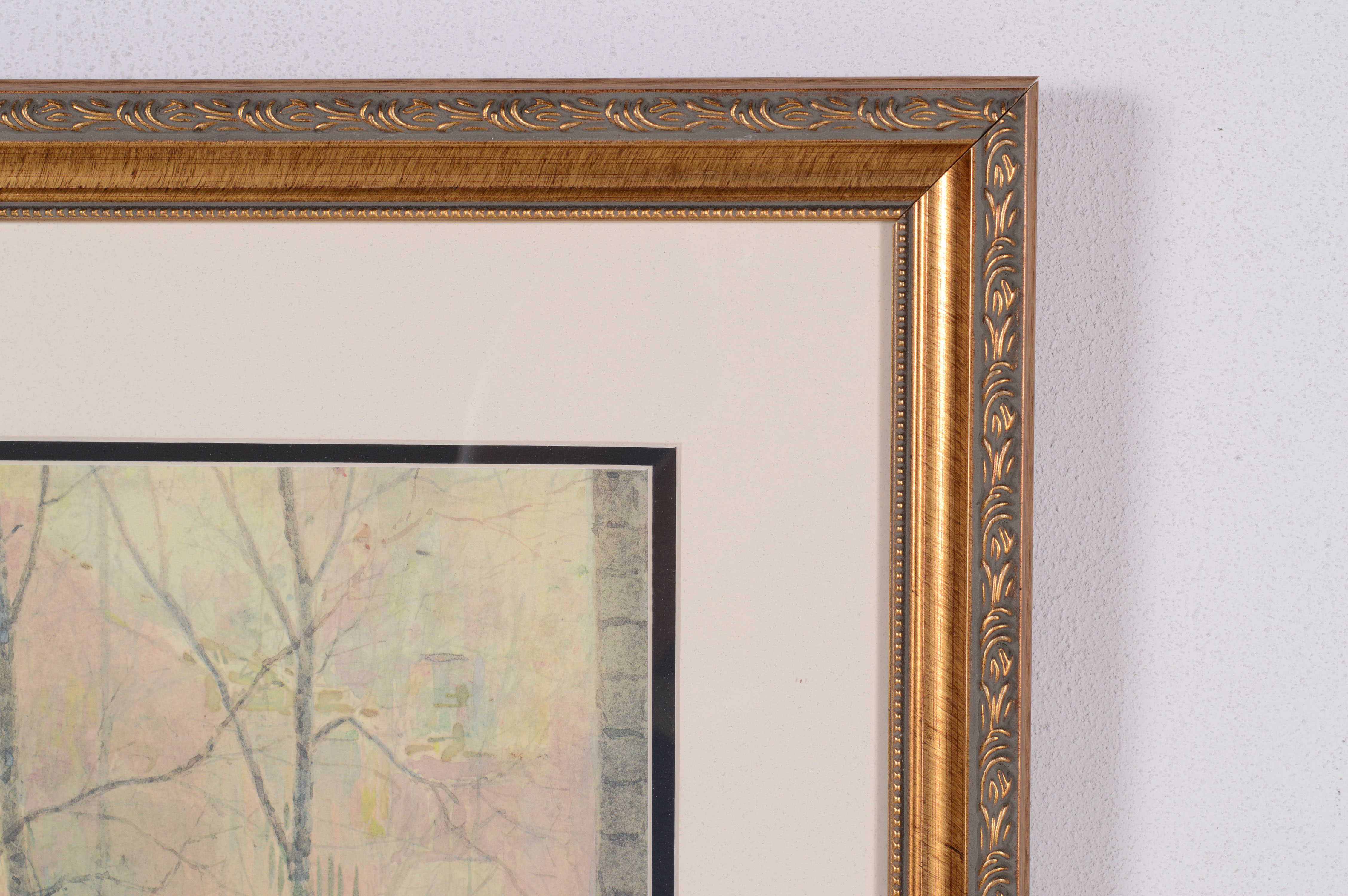 "A Rainy Day" Limidted Edtion Print After Paul Sawyier