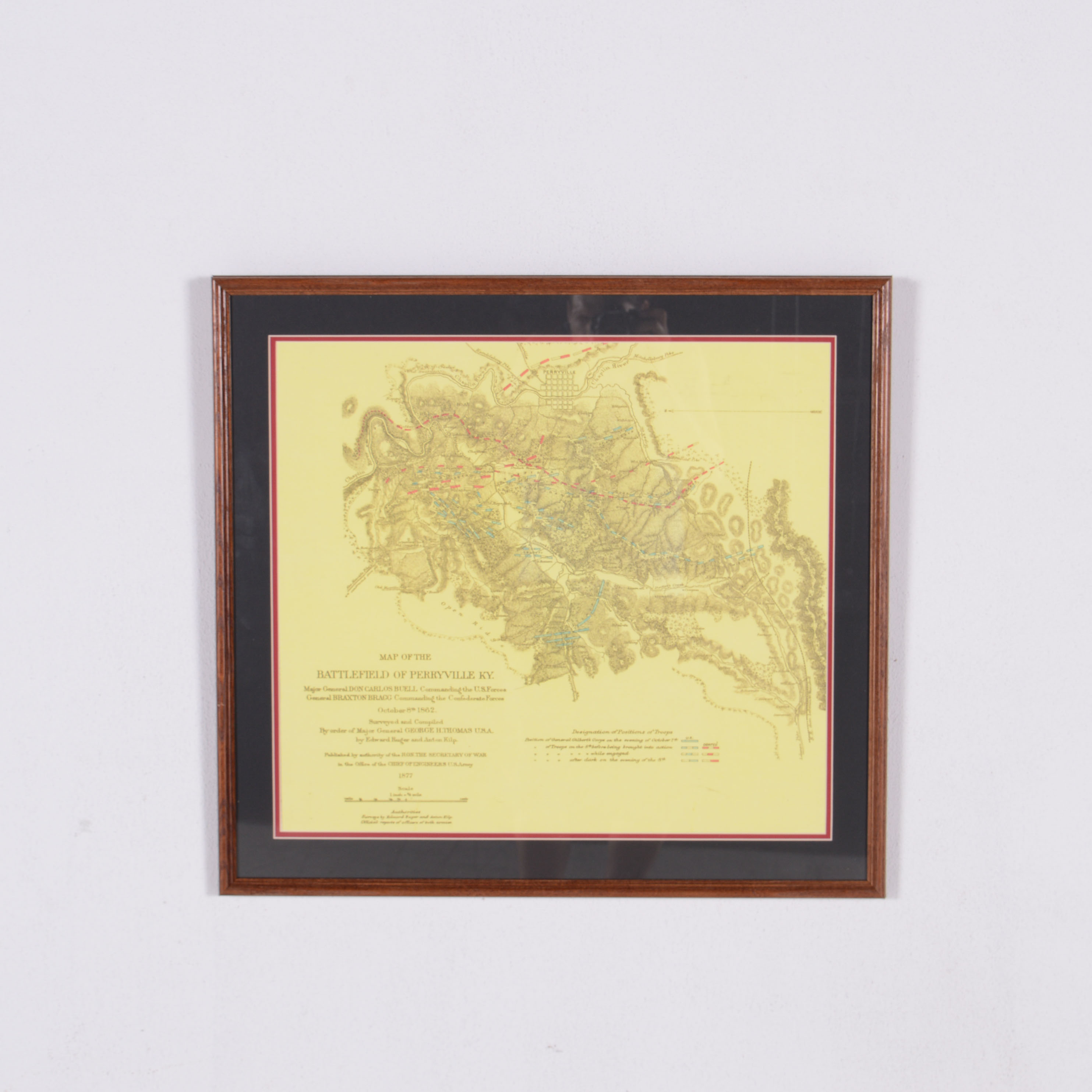 Battle of Perryville Map