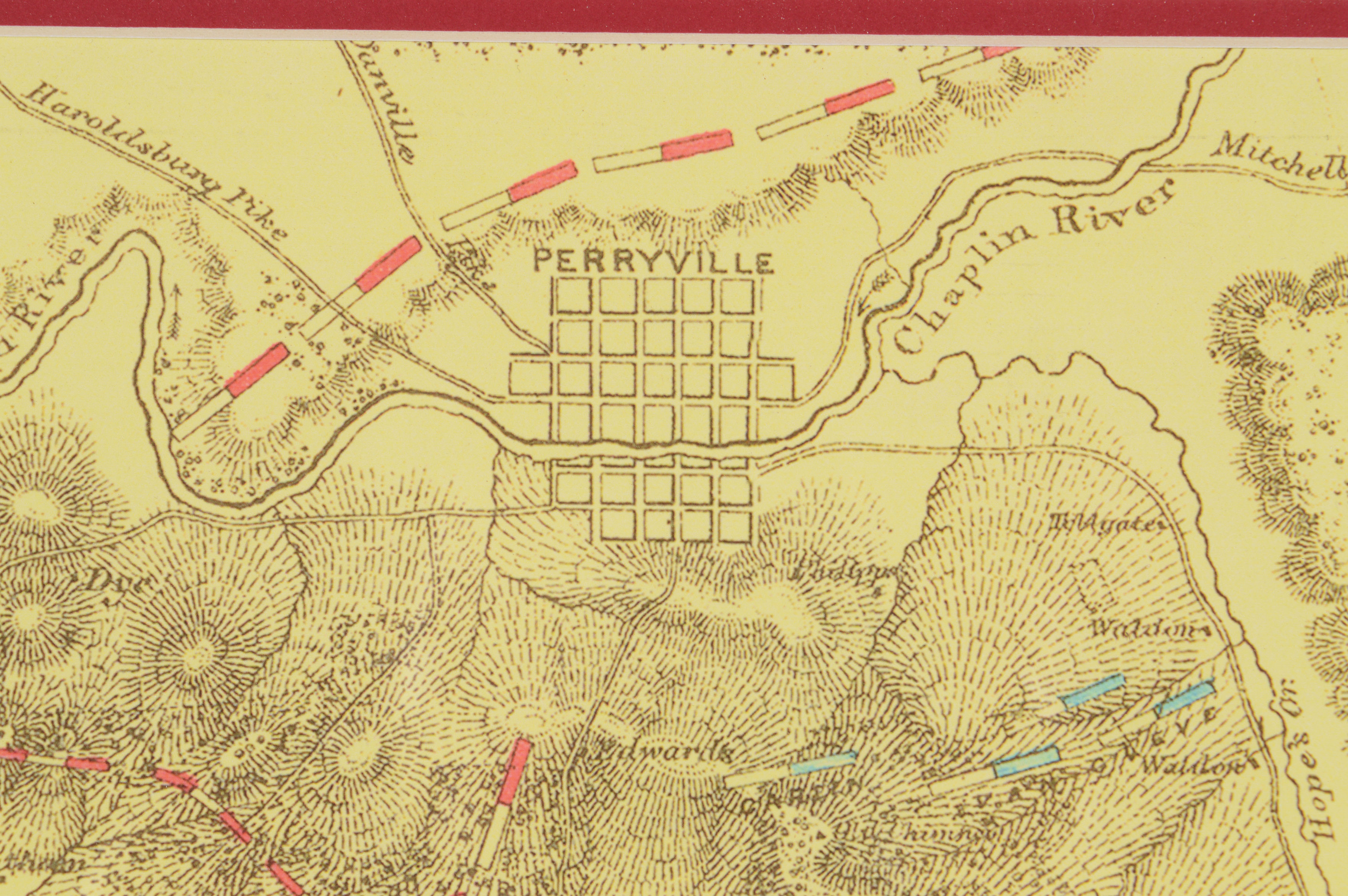 Battle of Perryville Map