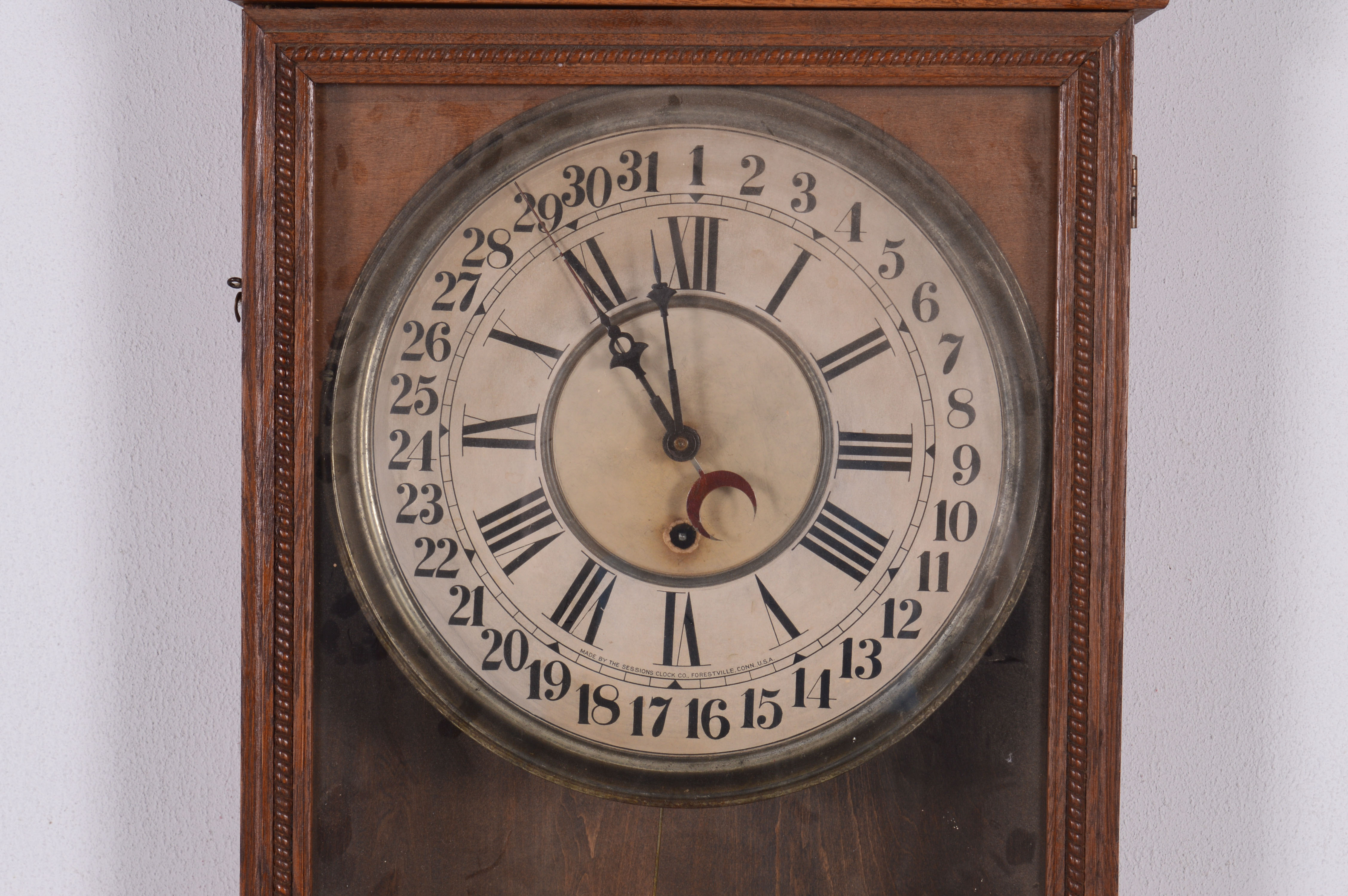 Antique Sessions Clock Co. Wall Clock