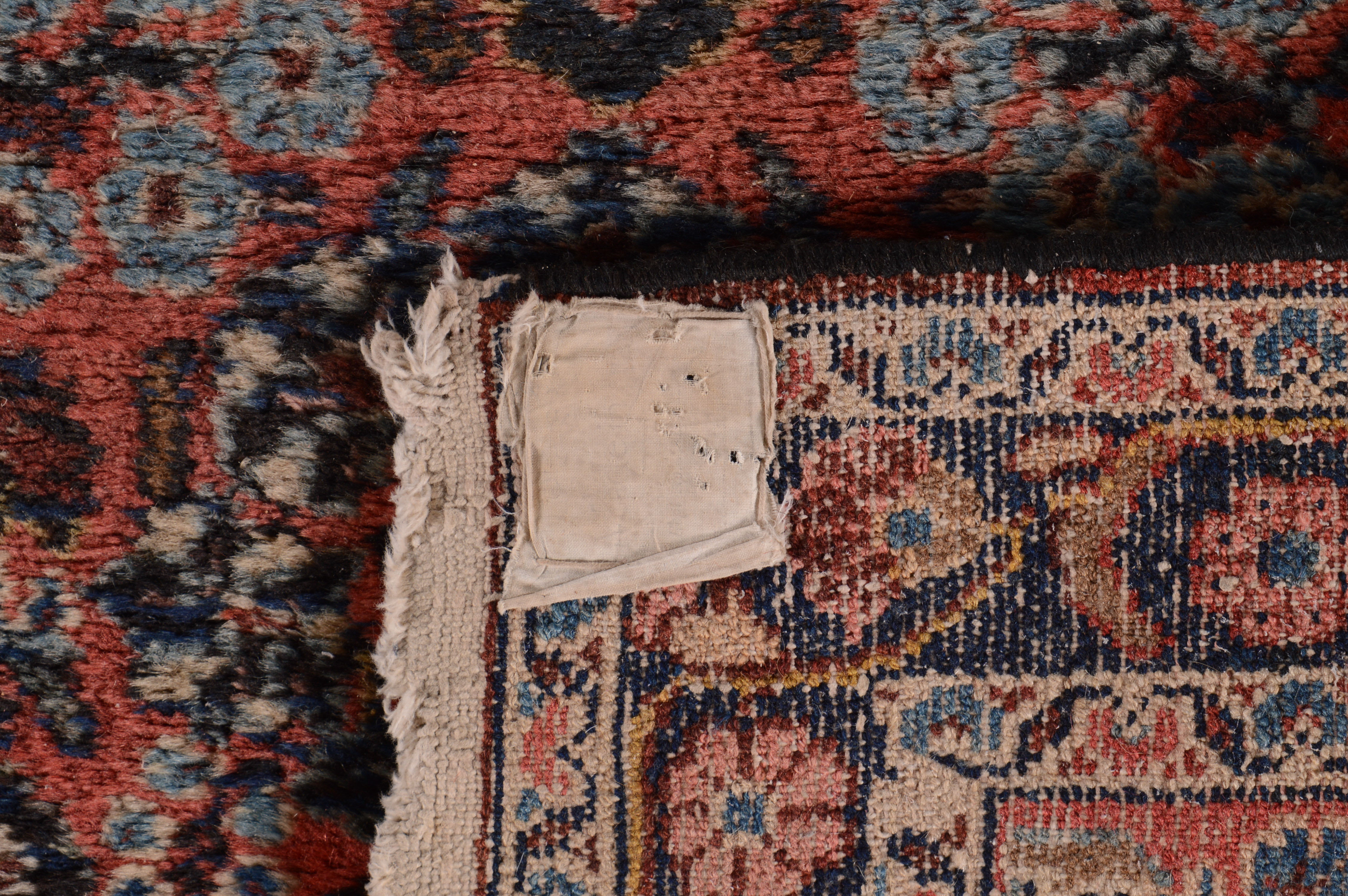 Hand-Knotted American Sarouk Carpet Runner