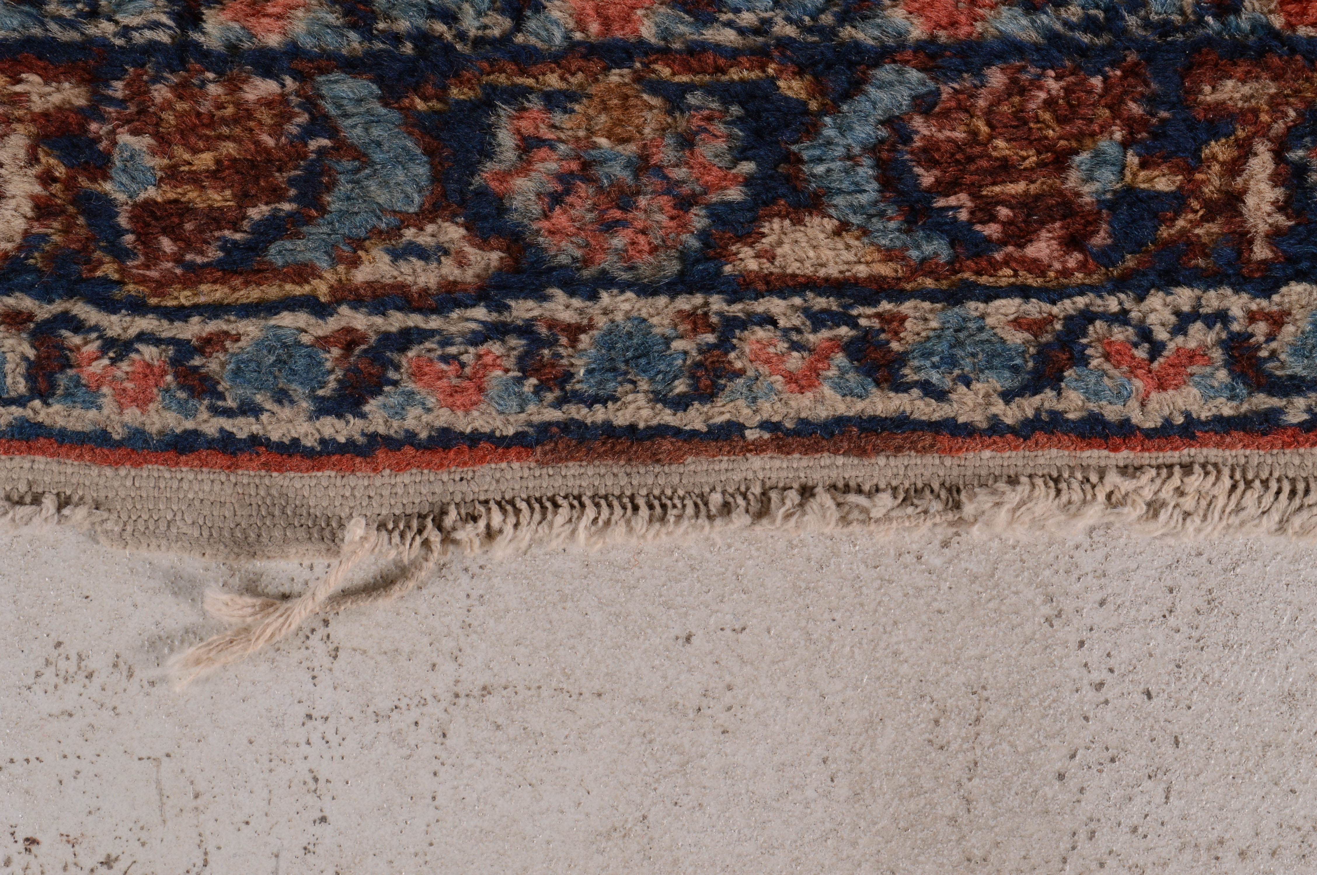 Hand-Knotted American Sarouk Carpet Runner