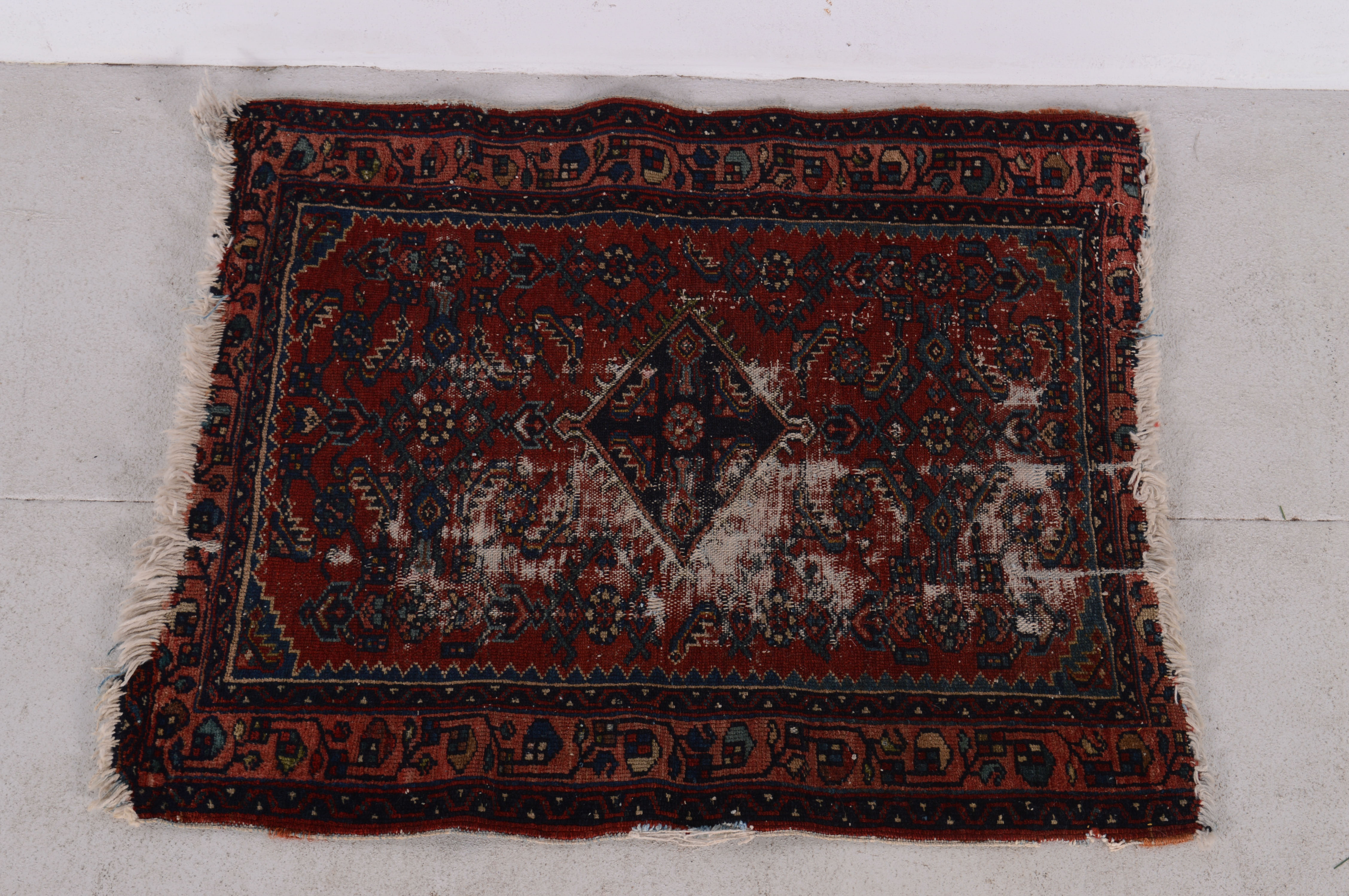 Antique Hand-Knotted Caucasian Rug Circa 1890