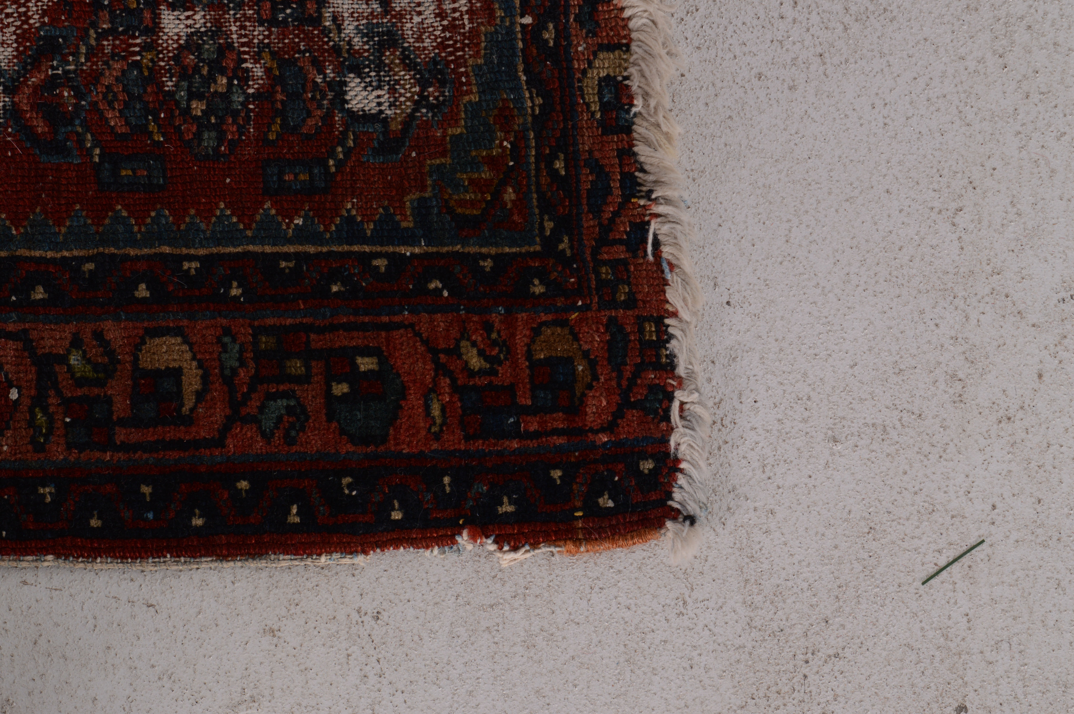 Antique Hand-Knotted Caucasian Rug Circa 1890