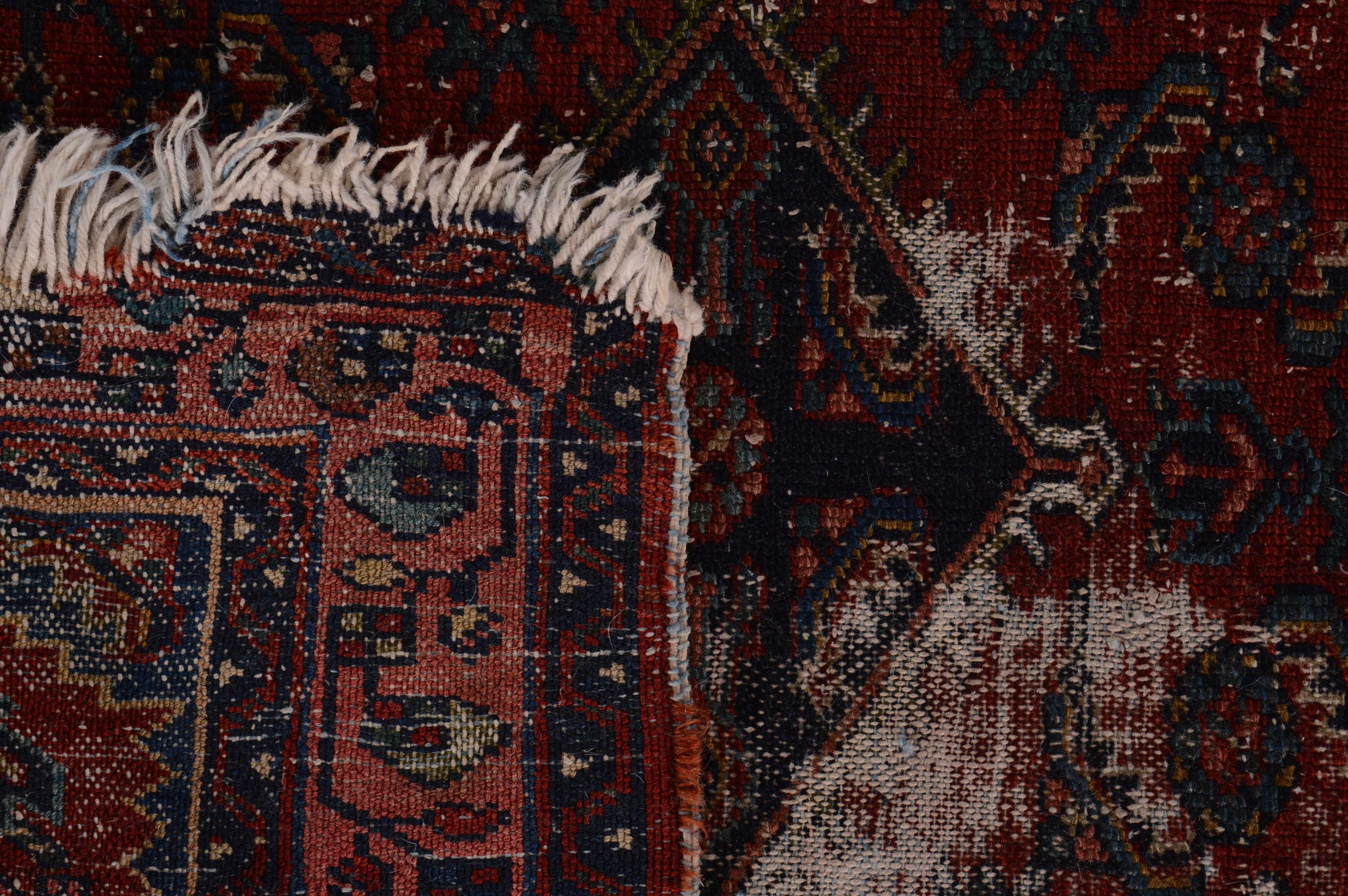 Antique Hand-Knotted Caucasian Rug Circa 1890