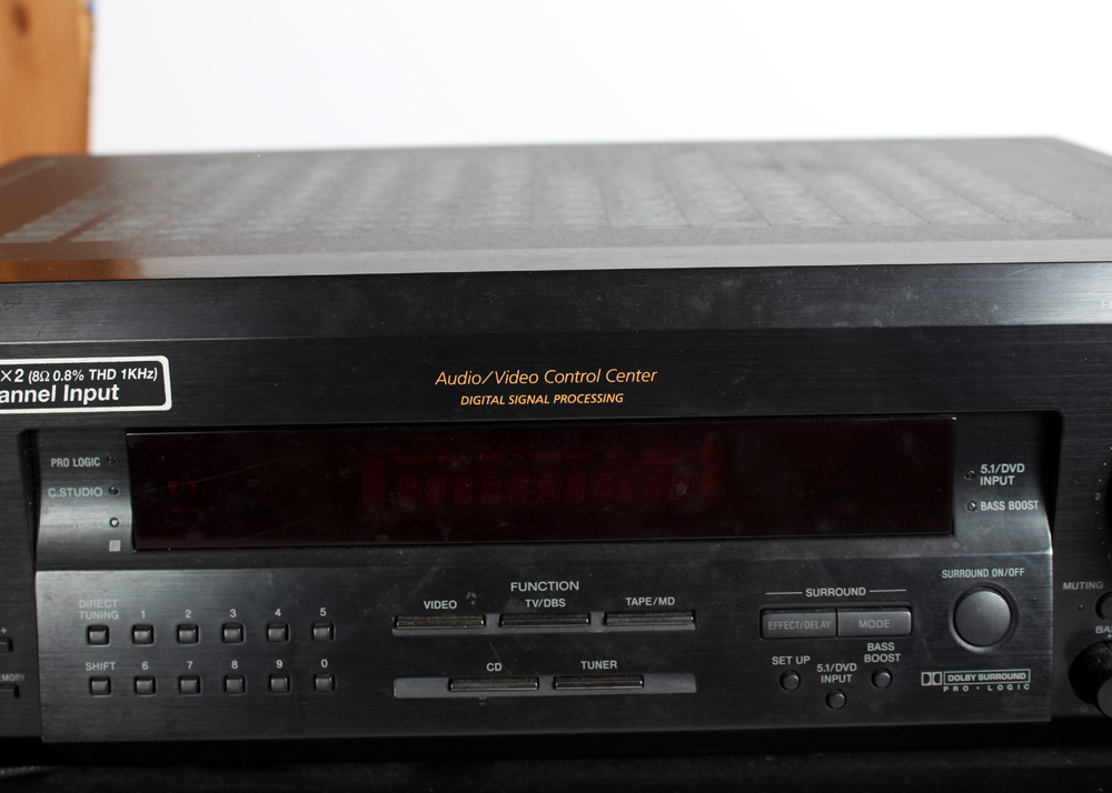 Sony 5 DVD/CD Changer Player and Sony 5.1 Multi Channel Control Center
