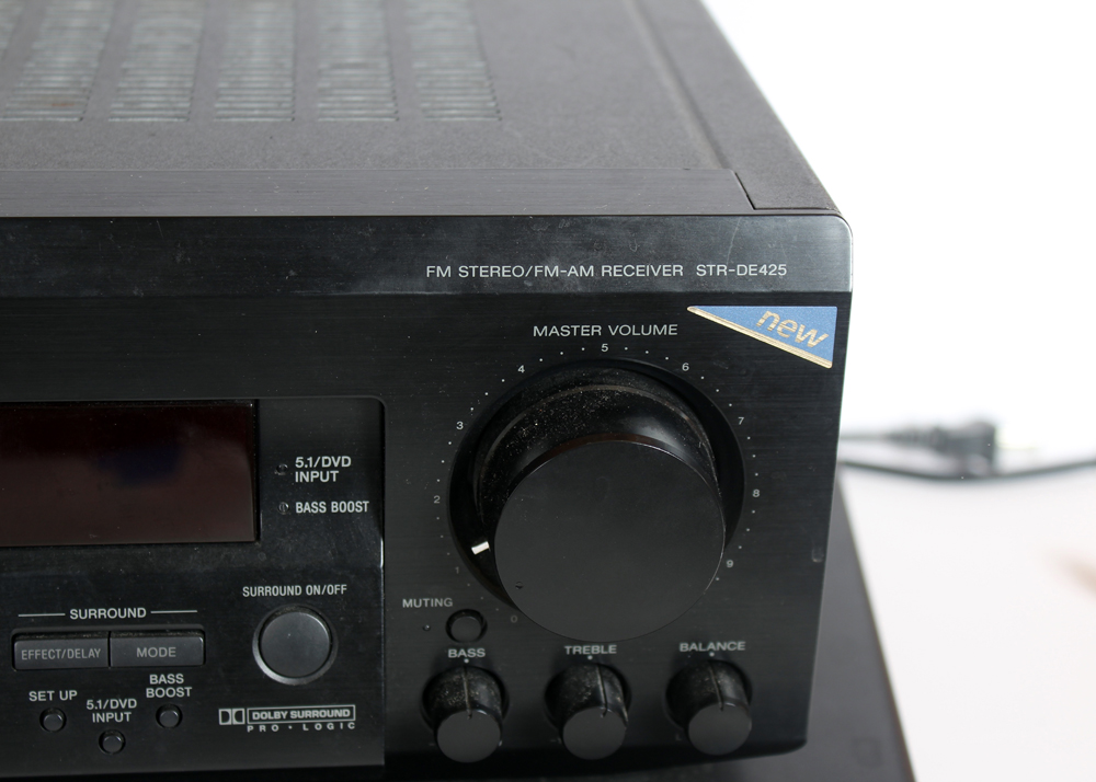 Sony 5 DVD/CD Changer Player and Sony 5.1 Multi Channel Control Center