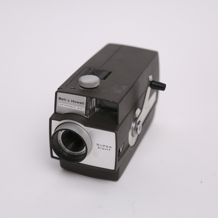 Vintage Bell & Howell Optronic Eye Autoload Super Eight Camera with Case