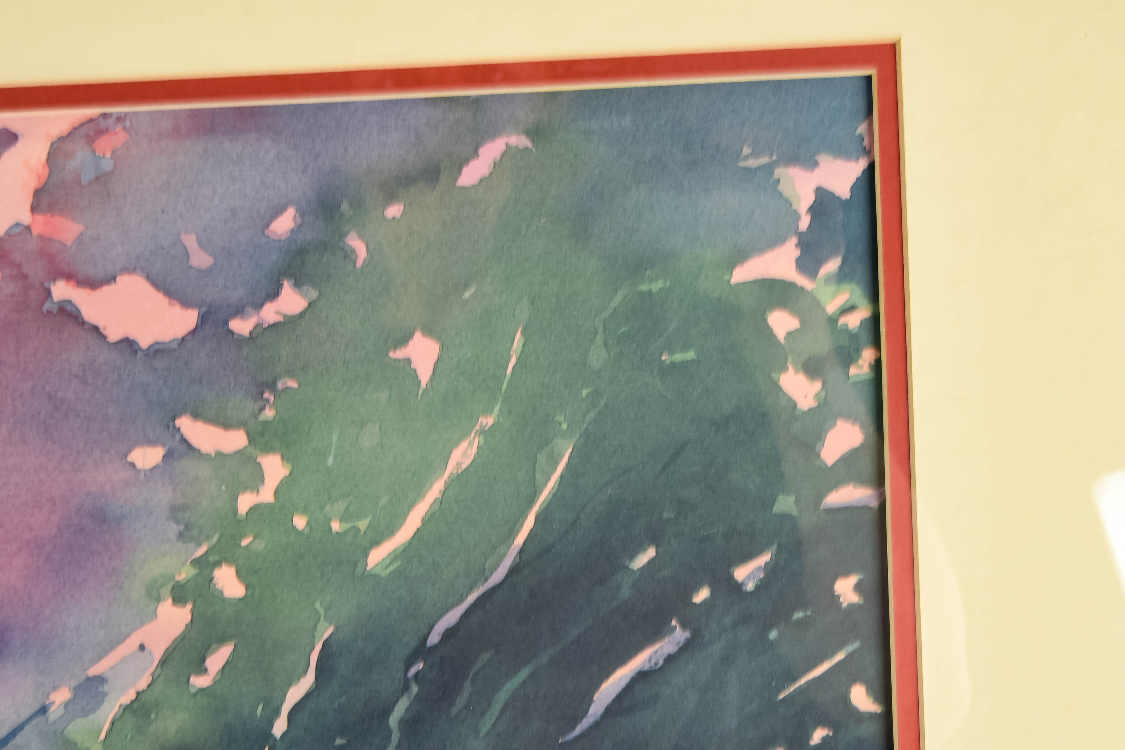 Douglas Chun Original Watercolor Landscape