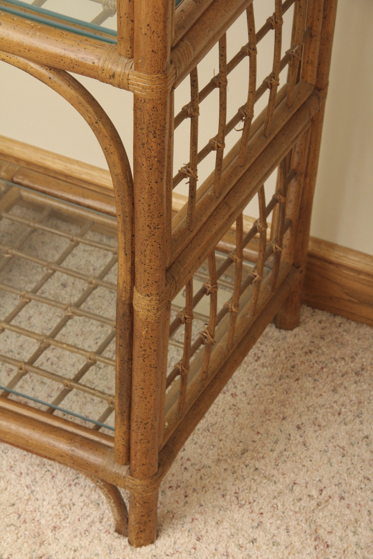 Bamboo BarcaLounger and Display Shelf