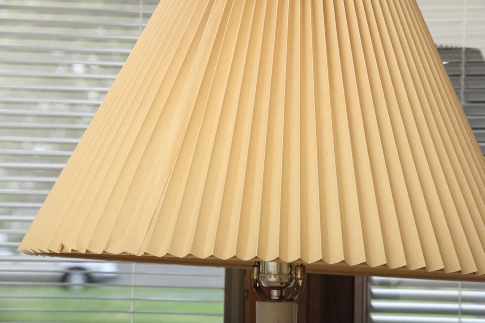 Duet of Ceramic Floor and Table Lamps