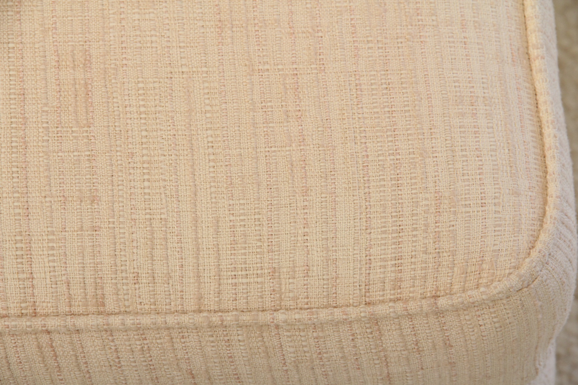 Upholstered Pastel Pink Chaise