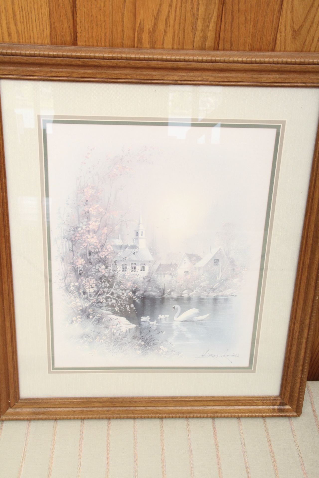 Thomasville Upholstered Asian Influenced Bench