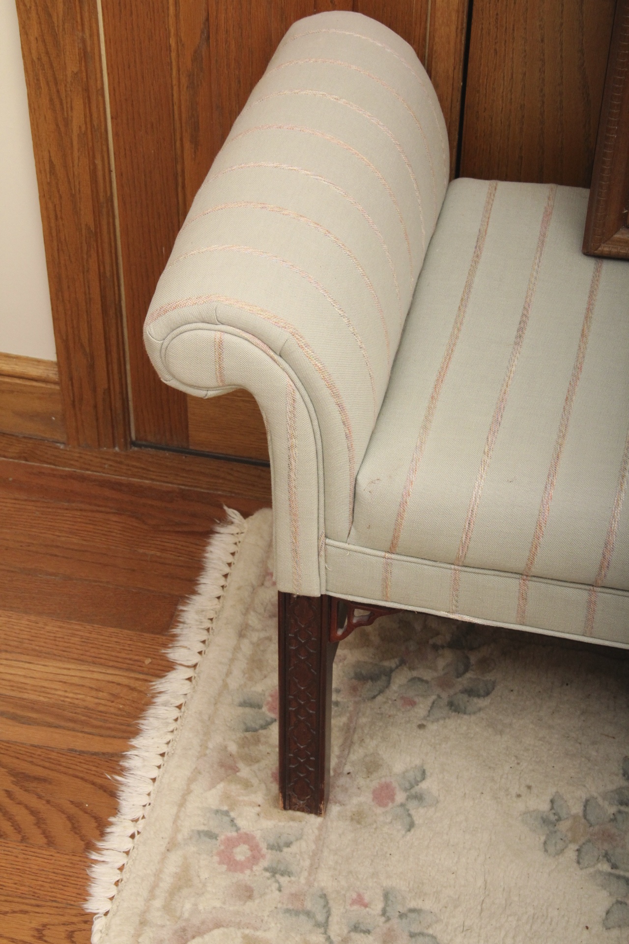 Thomasville Upholstered Asian Influenced Bench