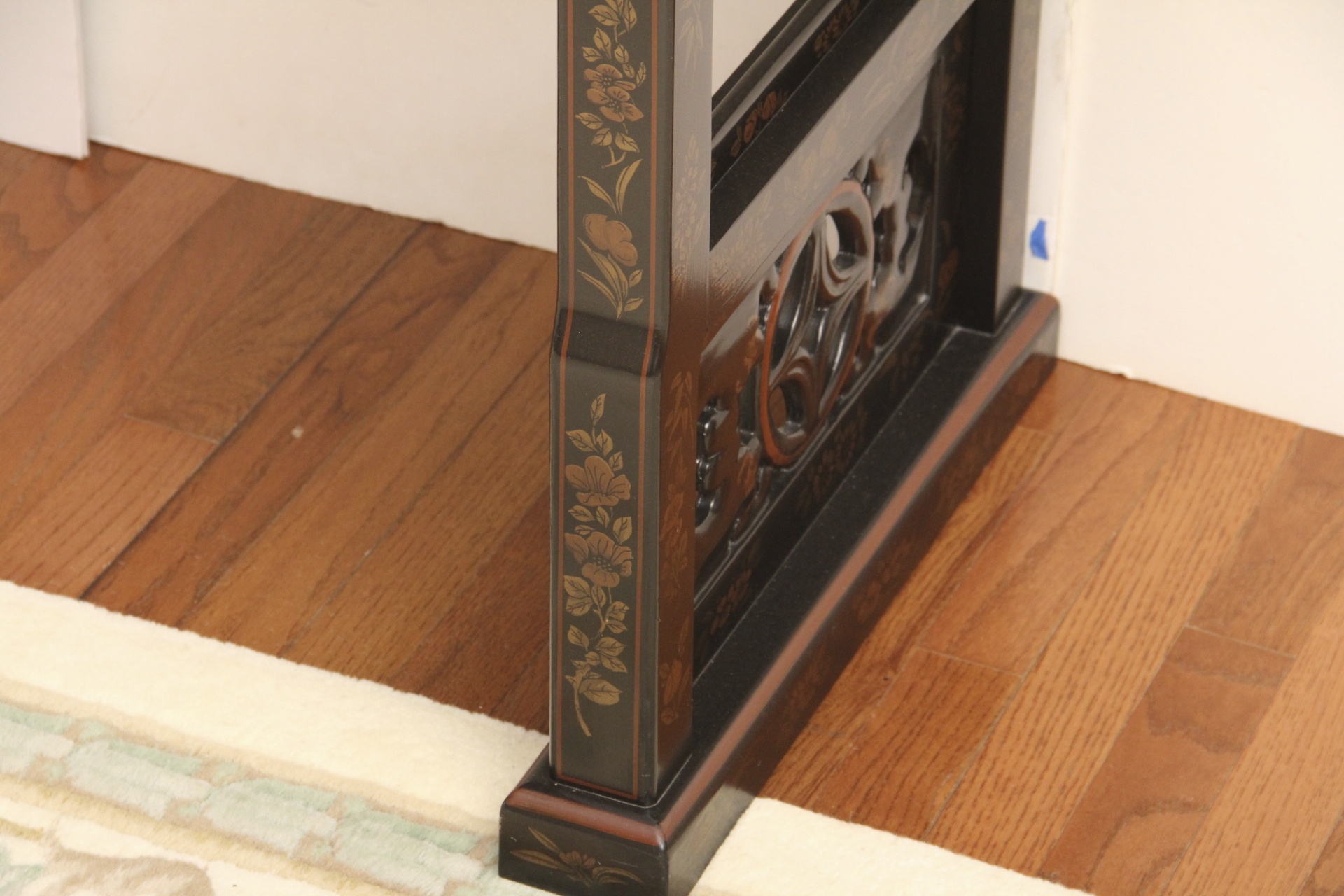 Chinoiserie Alter, Asian Hall or Sofa Table by Drexel Heritage