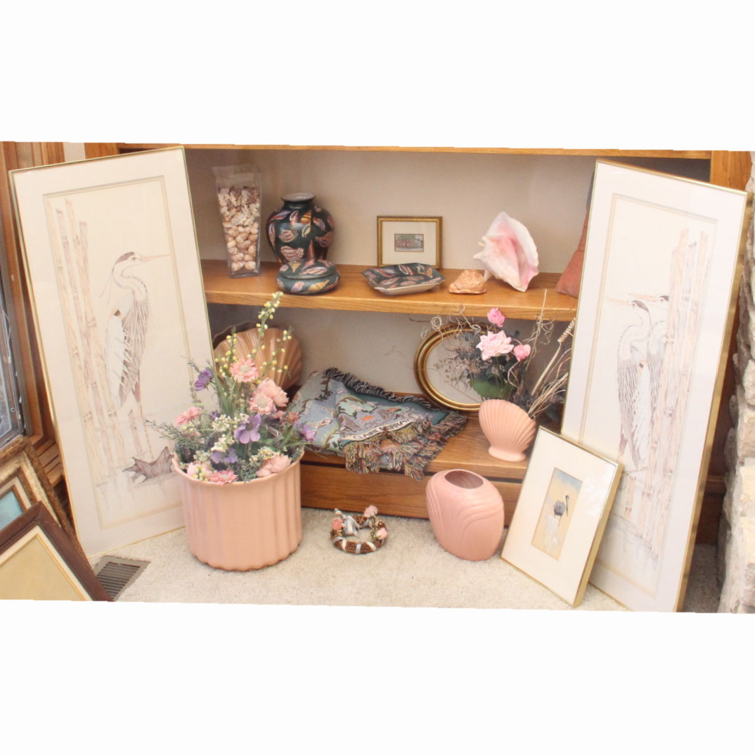 Don Russell Florida Original Bird Drawings and Decor