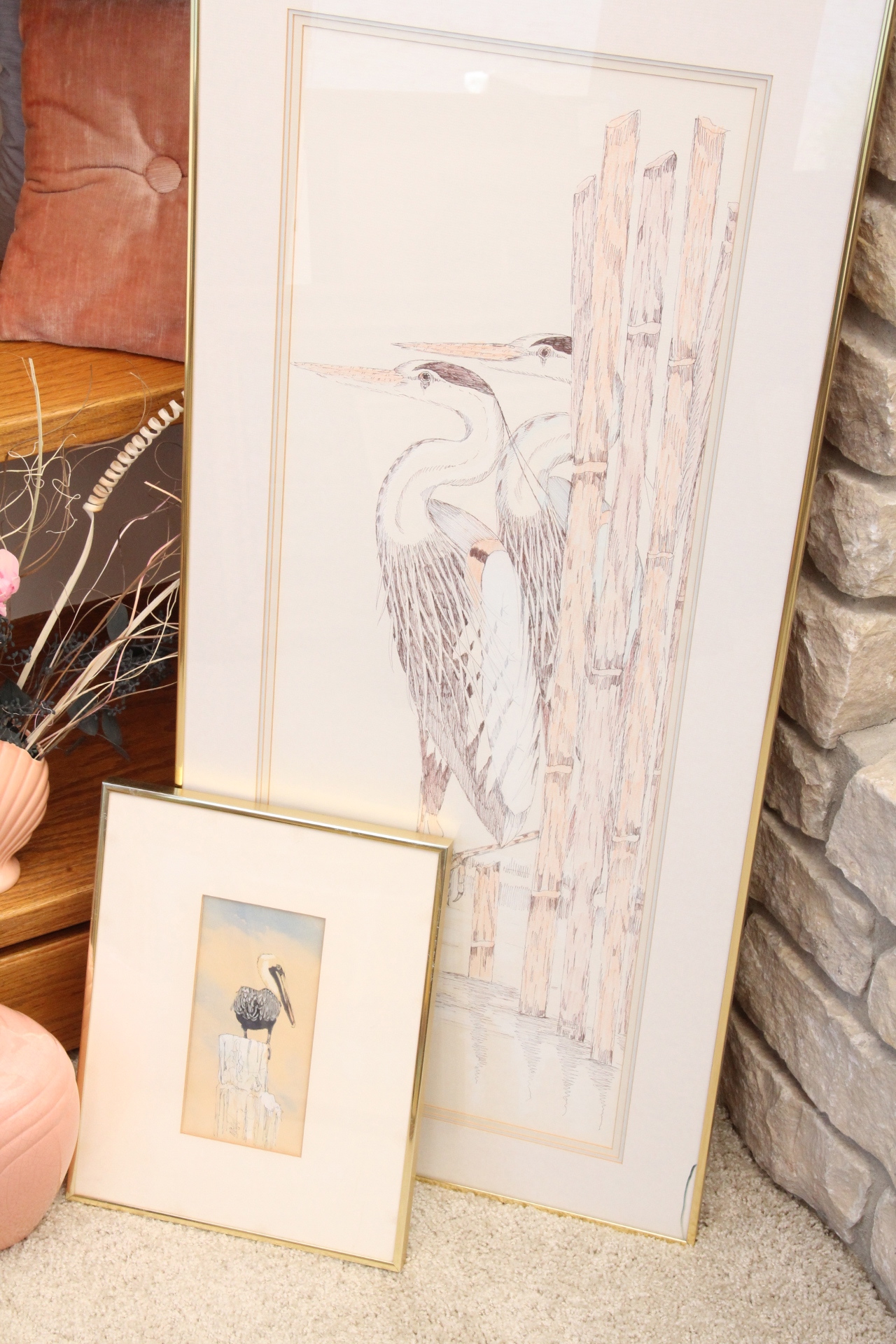 Don Russell Florida Original Bird Drawings and Decor