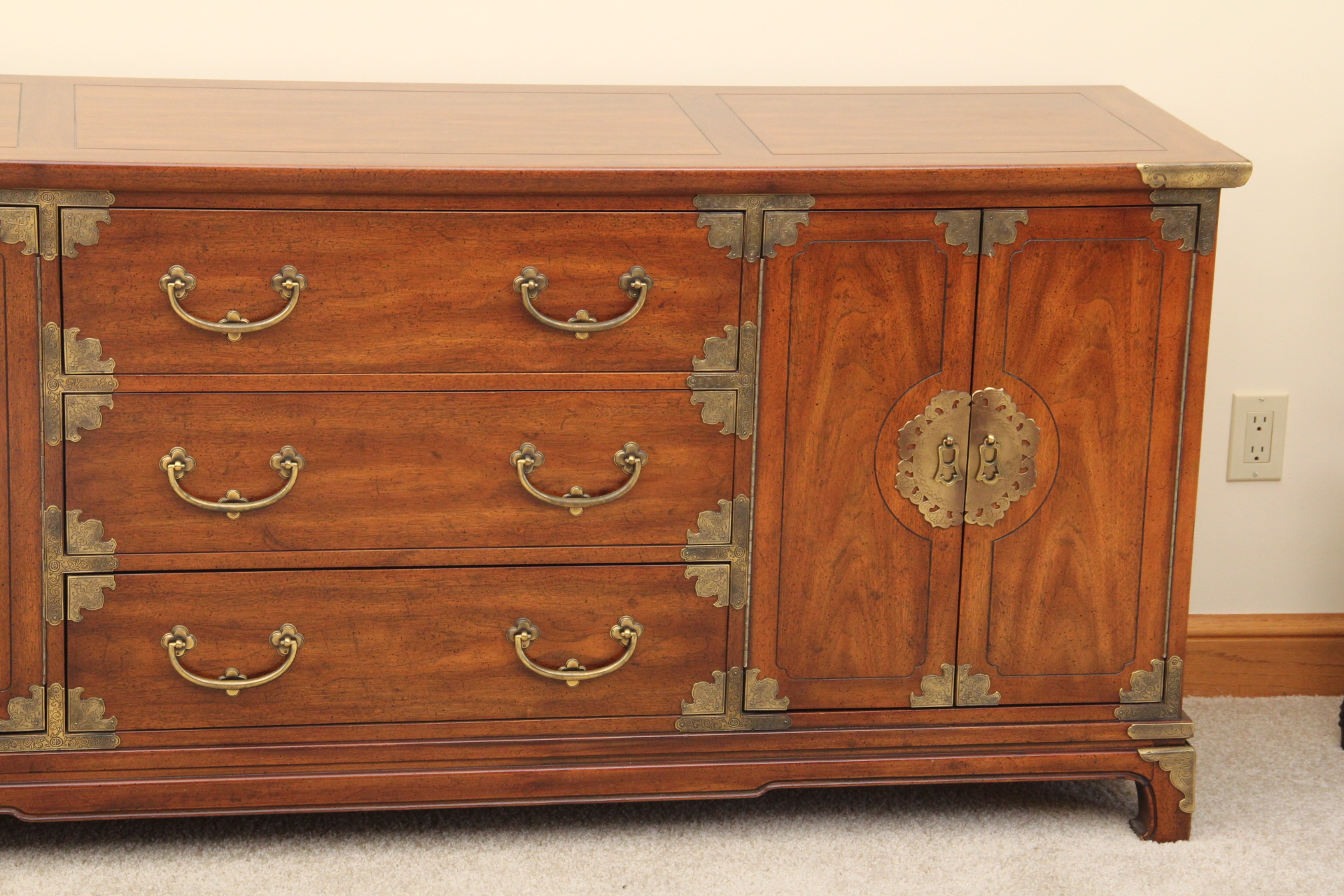 Henredon Buffet with Asian Influence