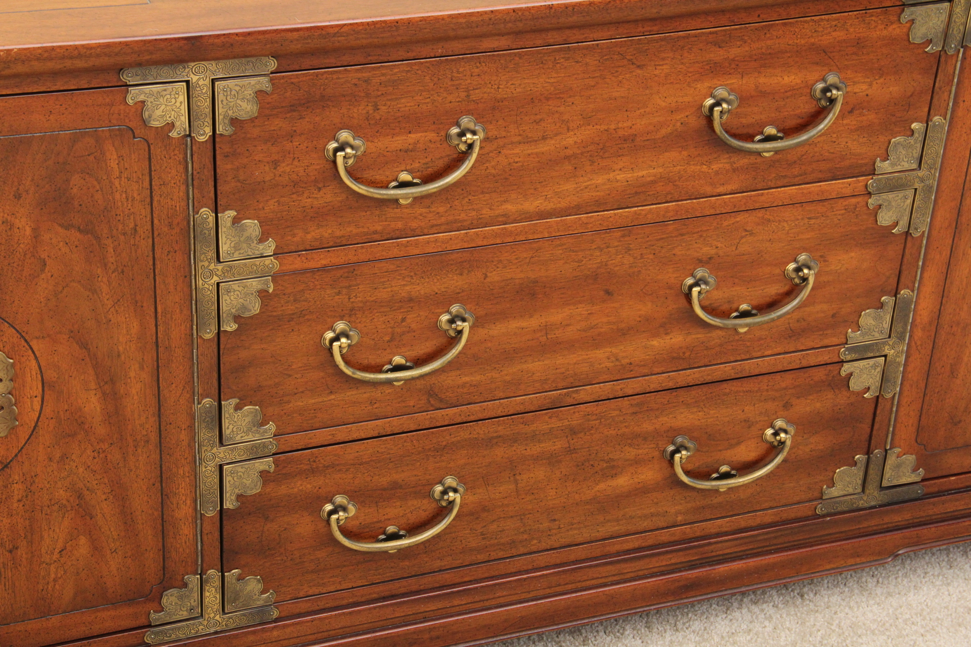 Henredon Buffet with Asian Influence