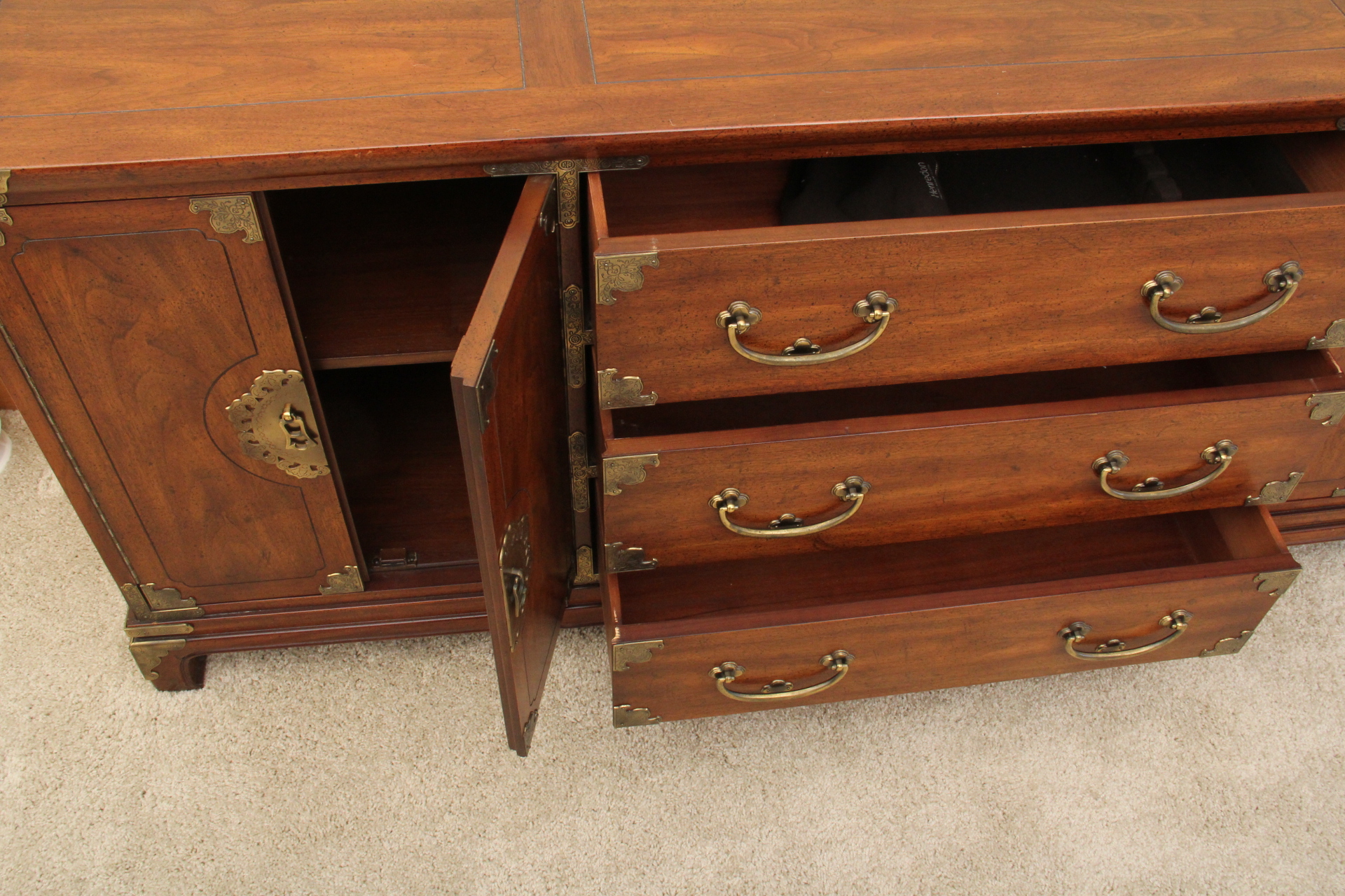 Henredon Buffet with Asian Influence