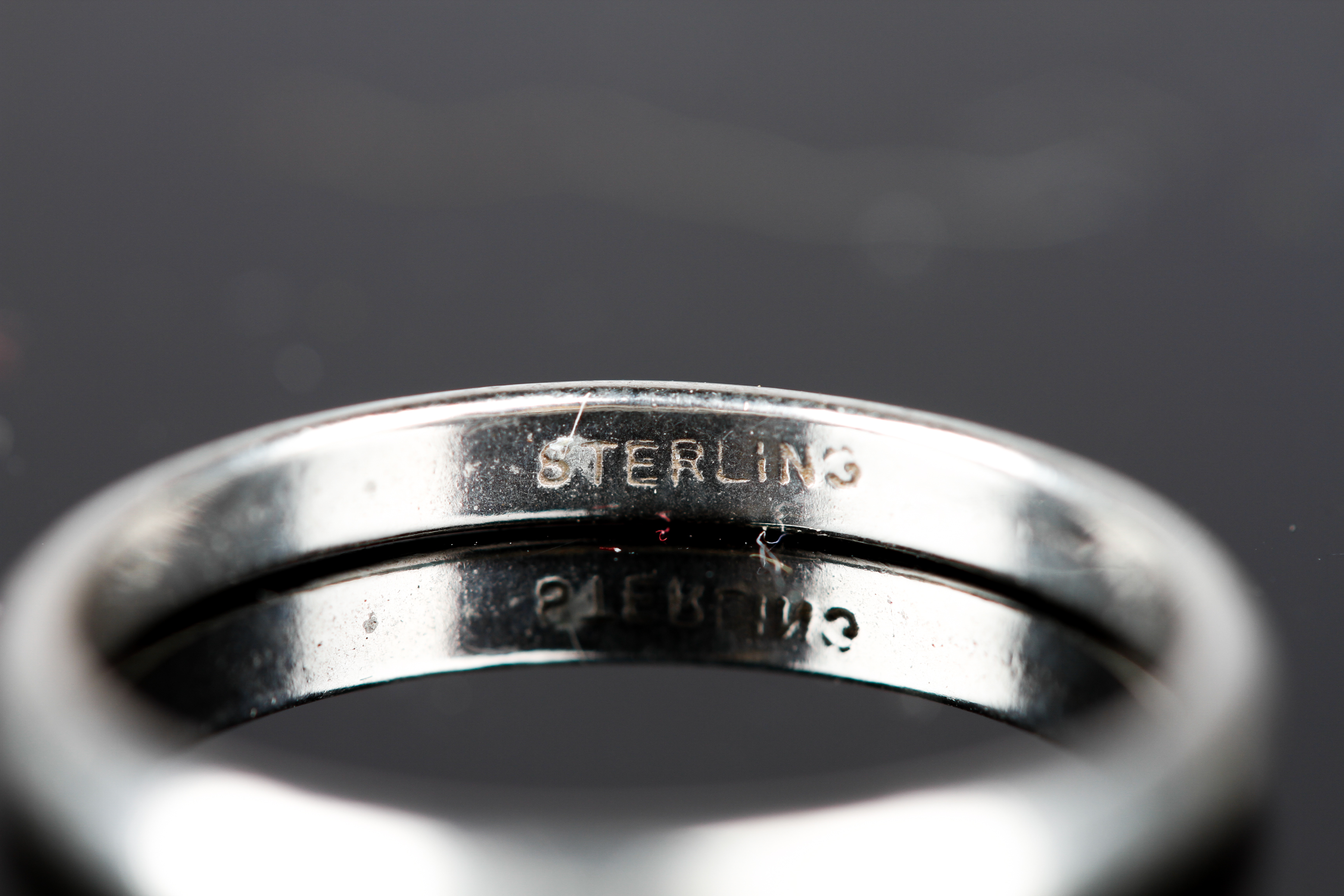 Set of Sterling Stacking Rings