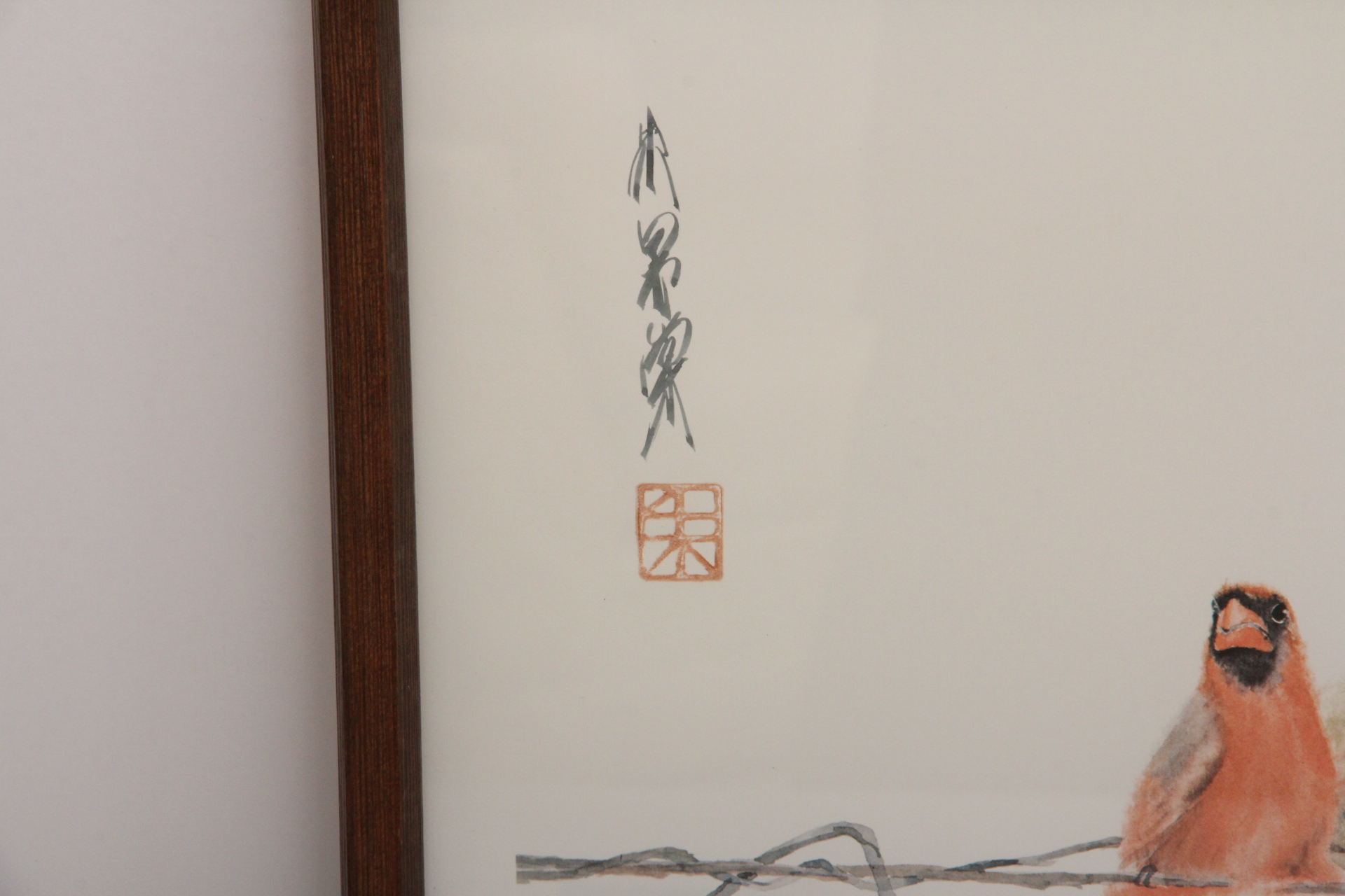 Frank T. Gee Limited Edition "Beggers" Cardinal Lithograph