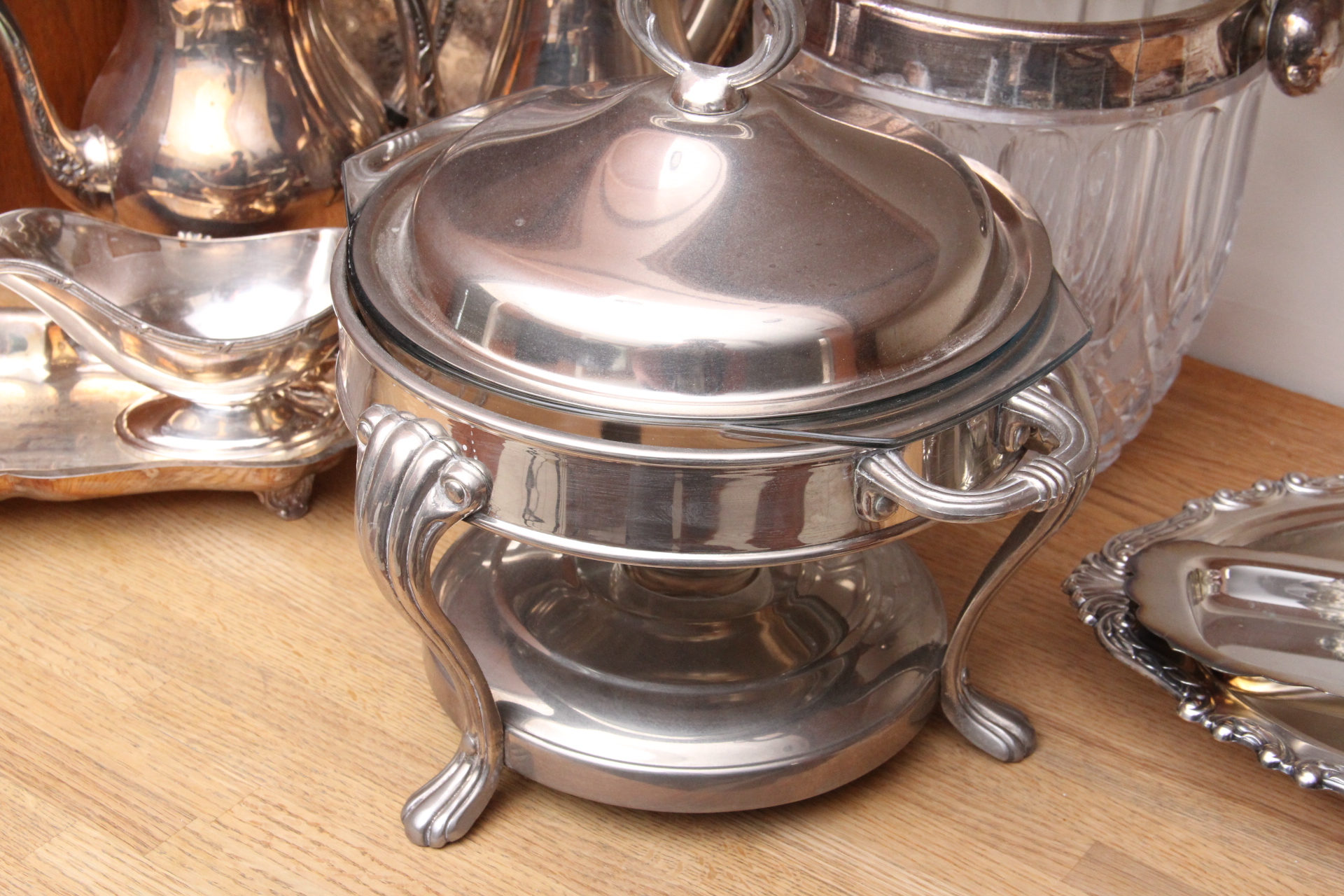 Silver Plate Entertainment Collection