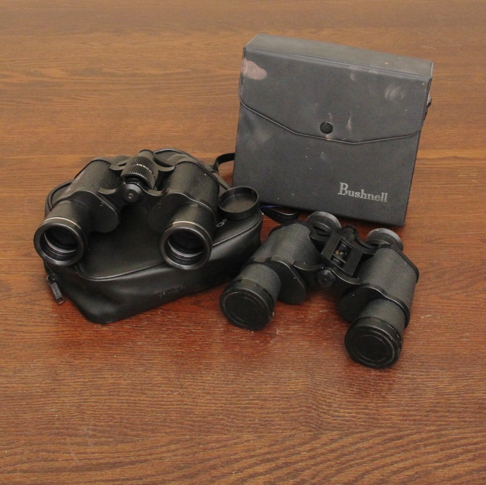 Two Pair of Binoculars