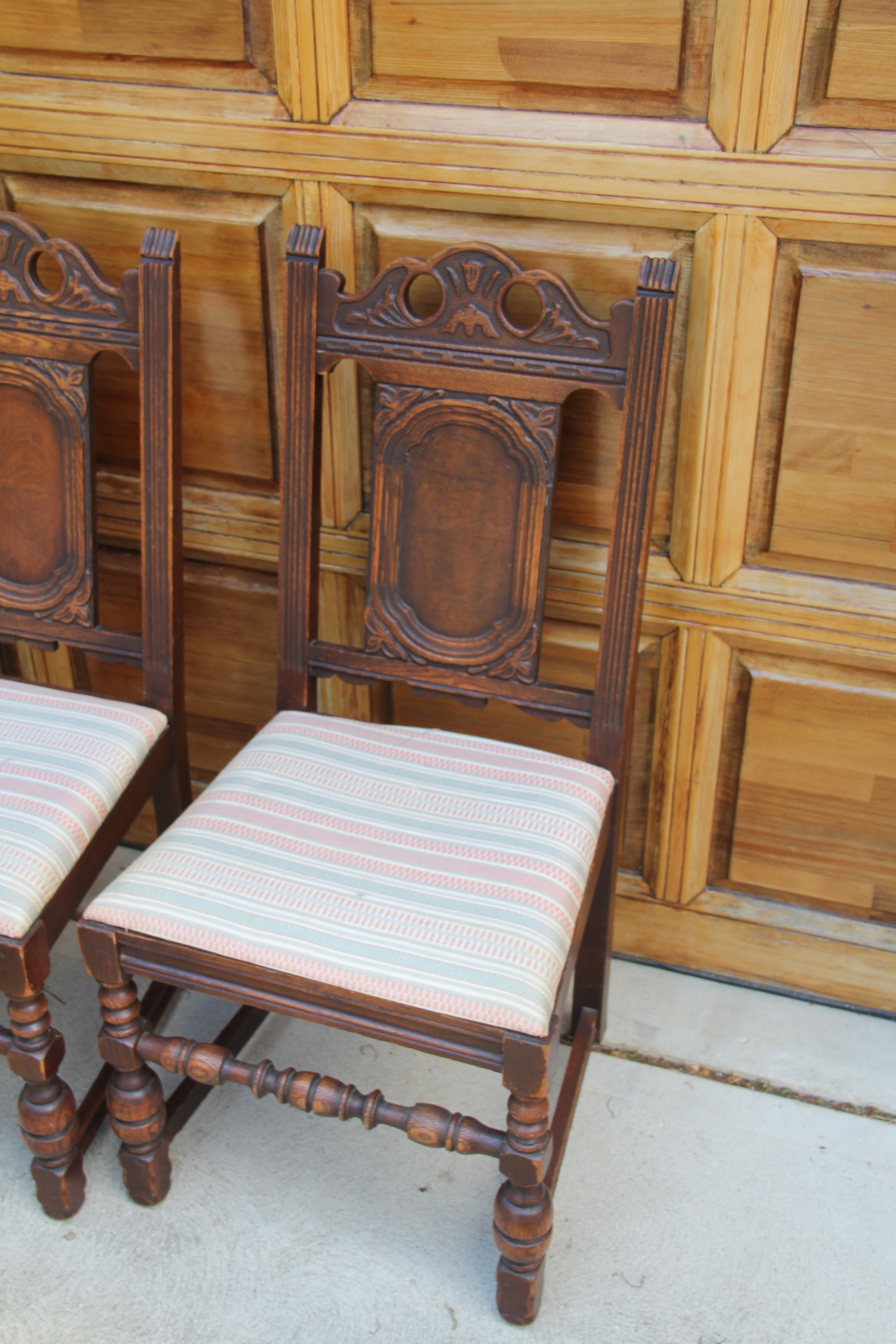 Six Jacobean Chairs