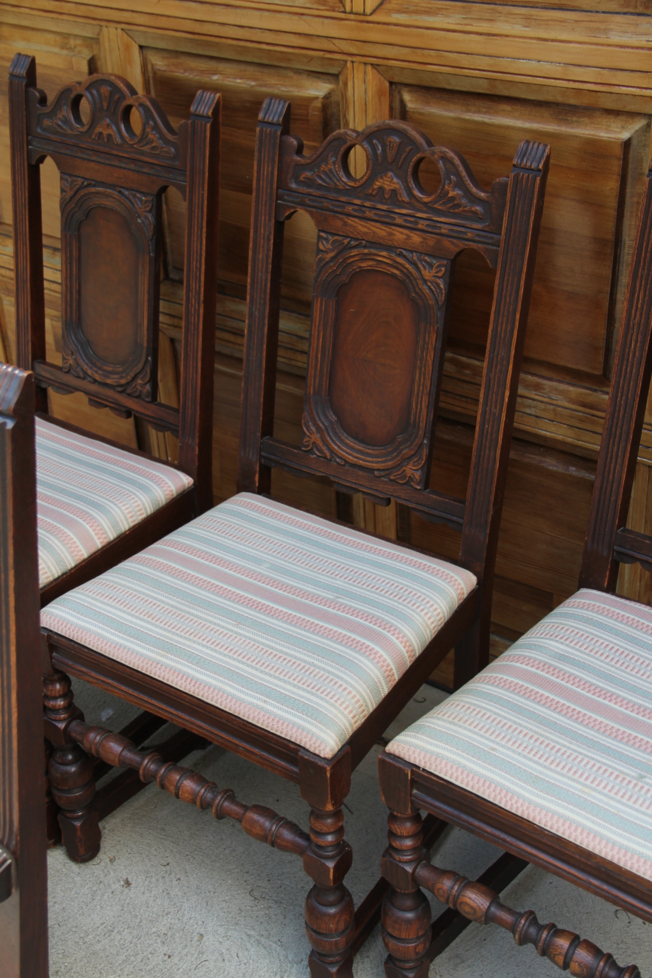 Six Jacobean Chairs