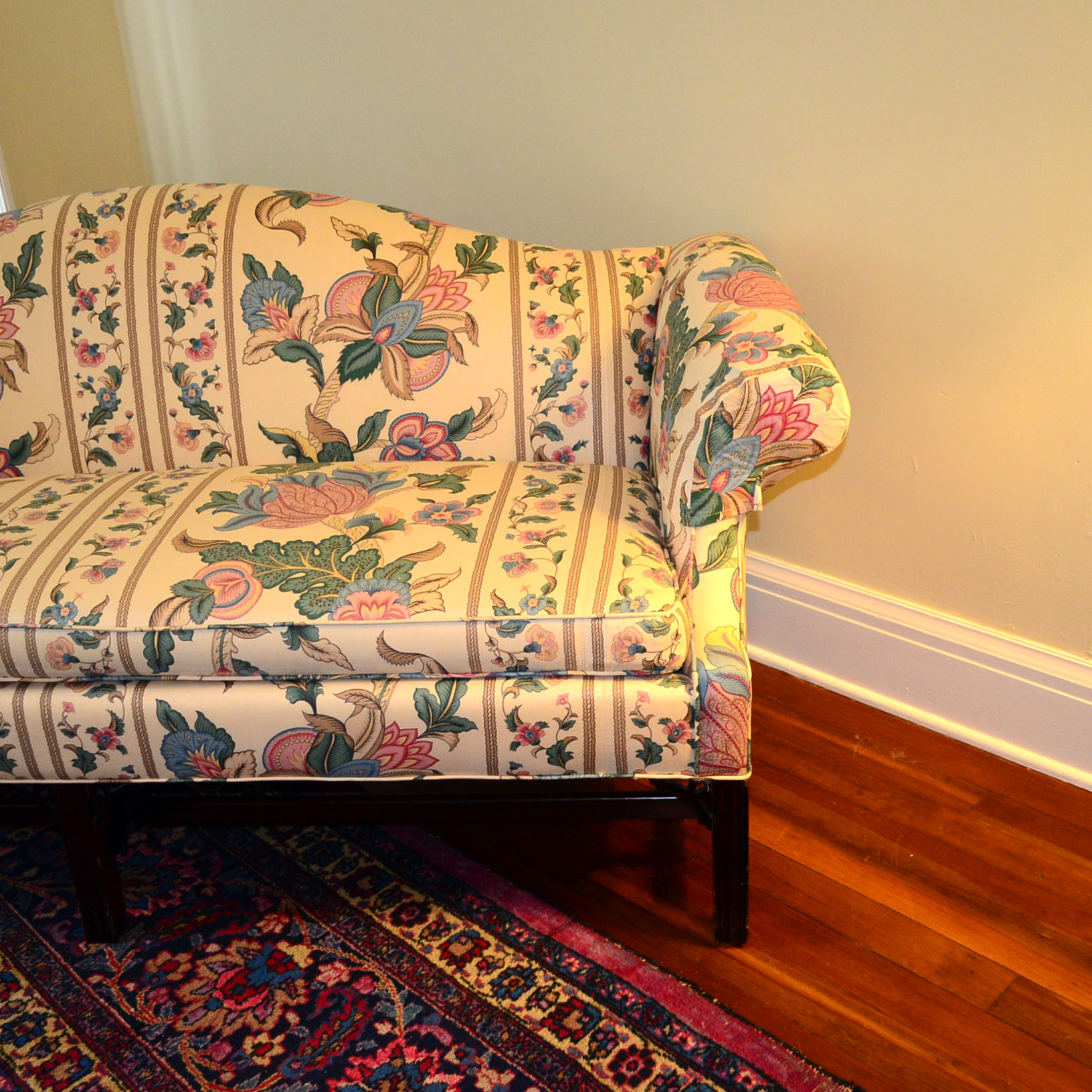 L.T. Designs Camelback Sofa