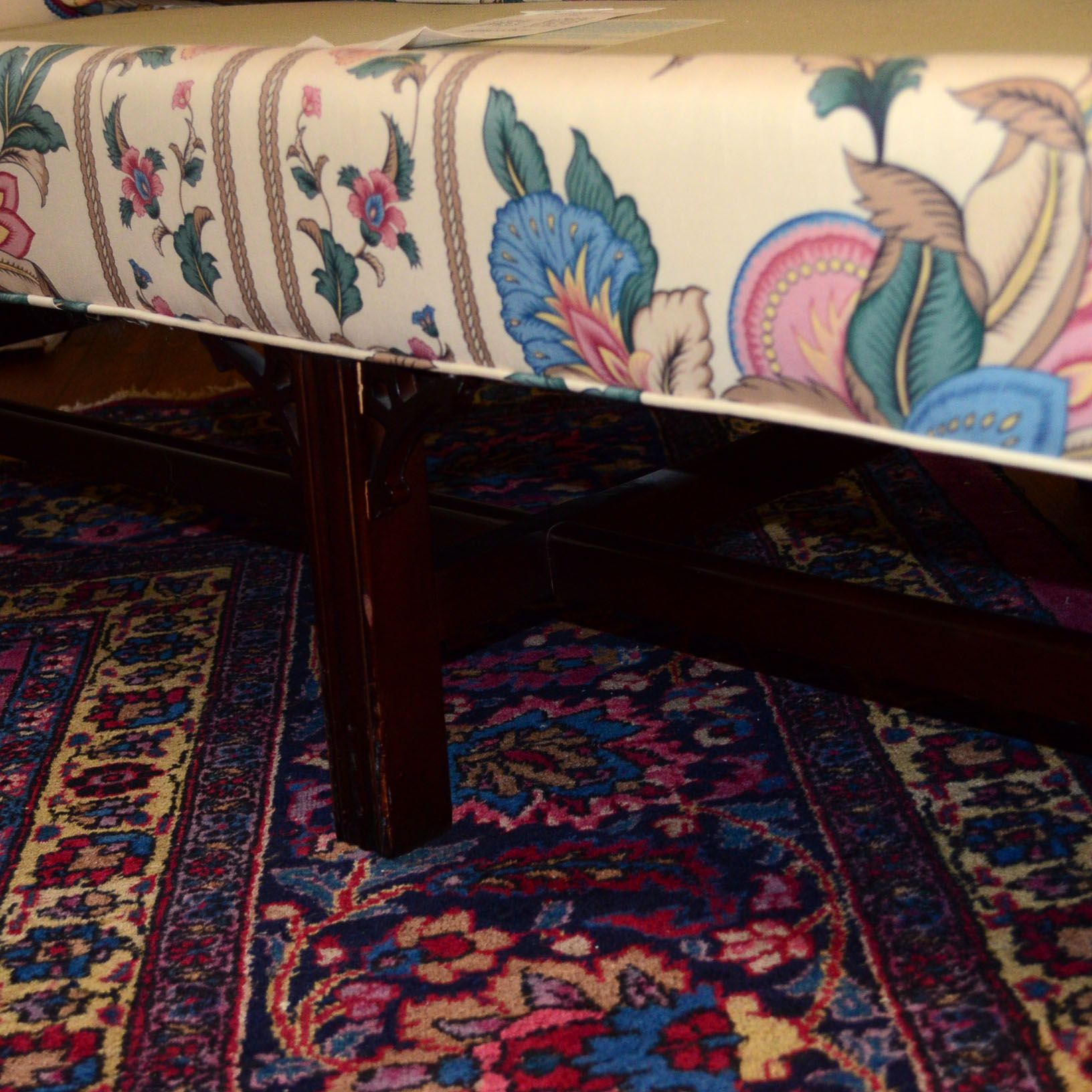 L.T. Designs Camelback Sofa