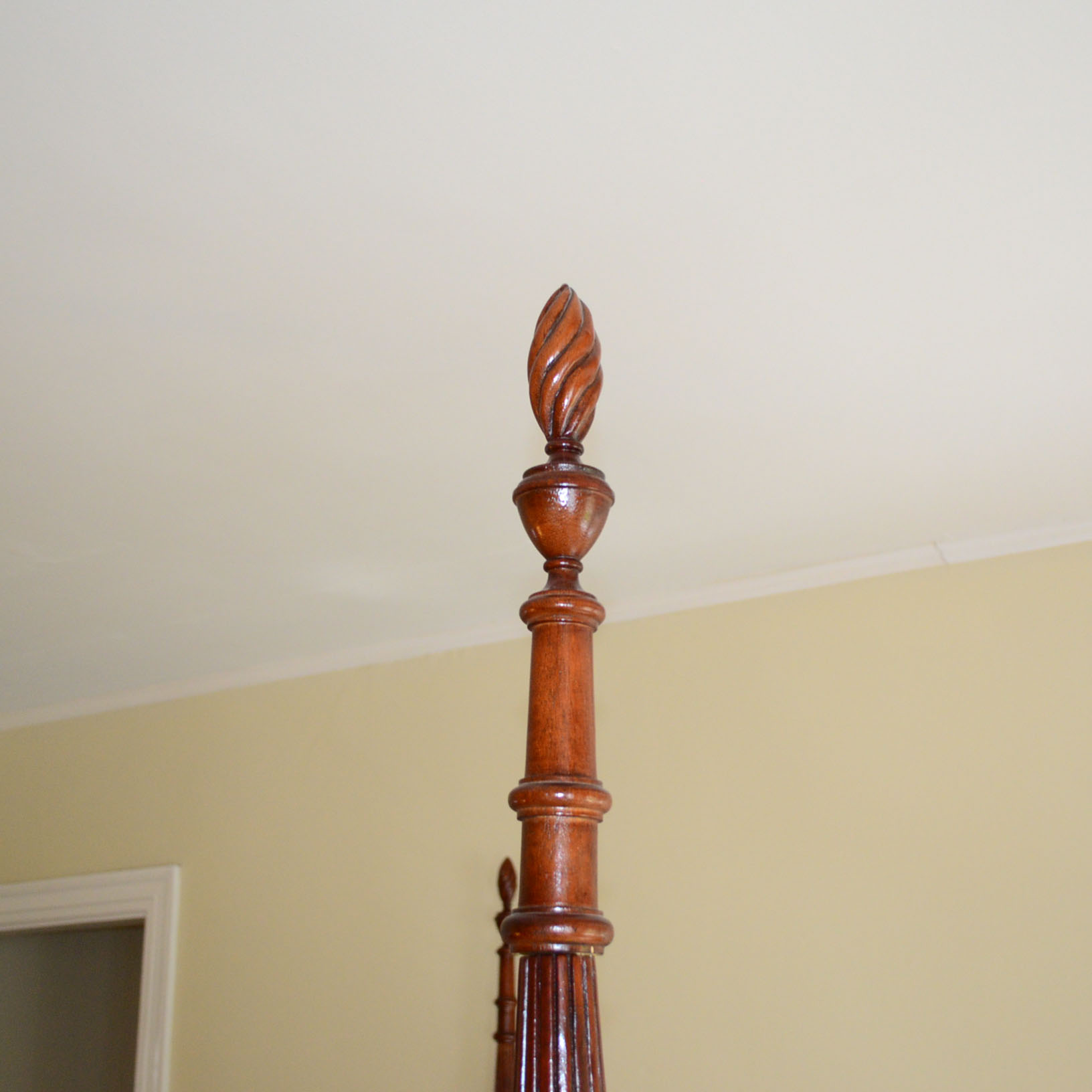 Queen Anne Cherry Bed Frame