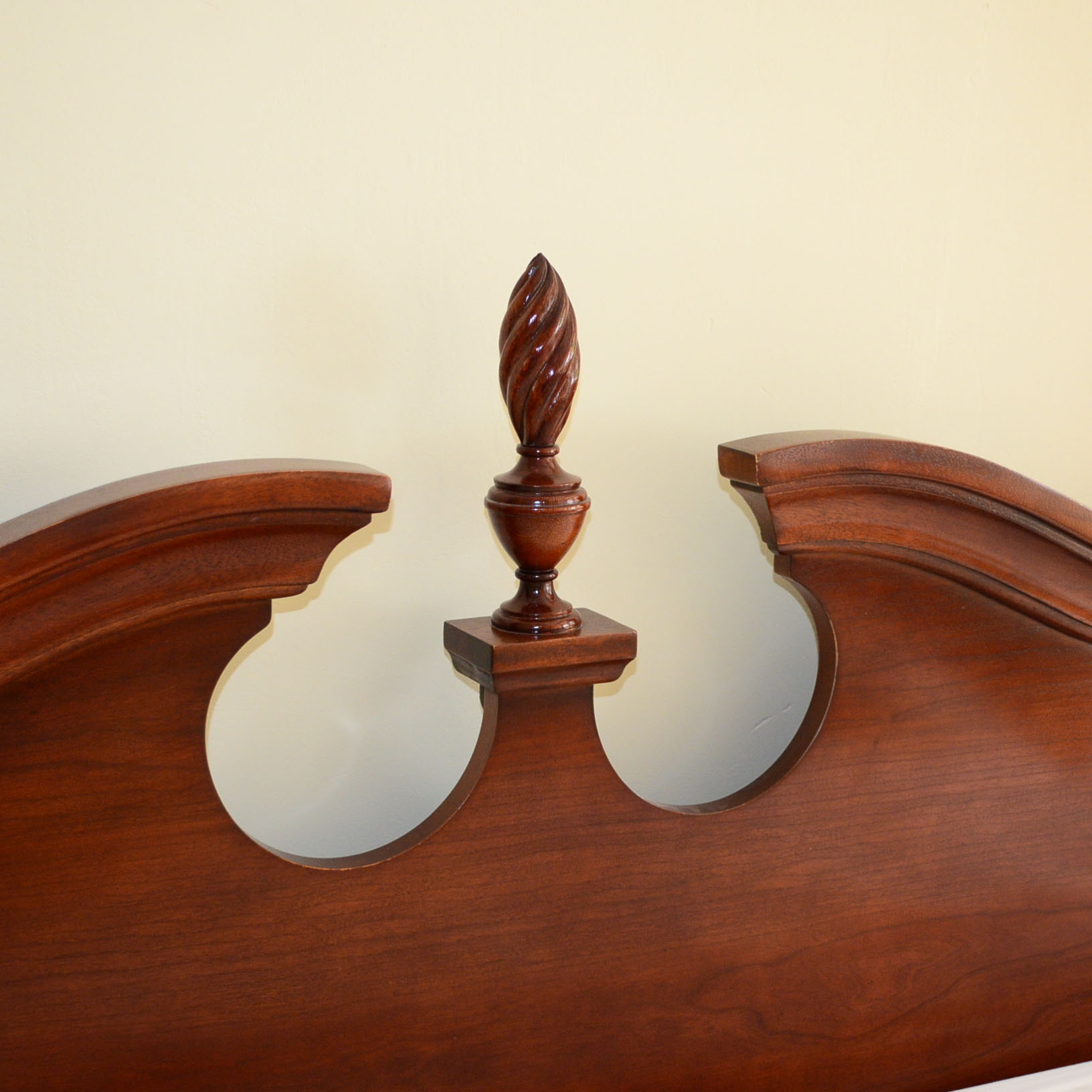 Queen Anne Cherry Bed Frame
