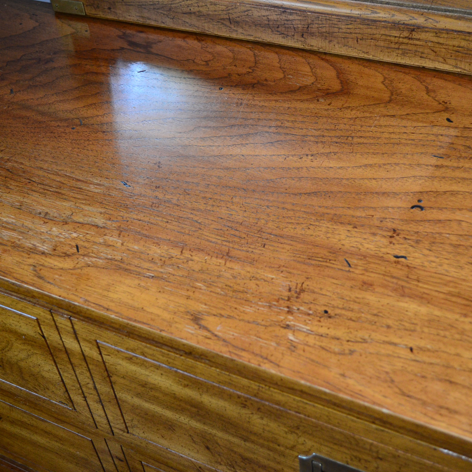 Burlington Six-Drawer Dresser With Mirror