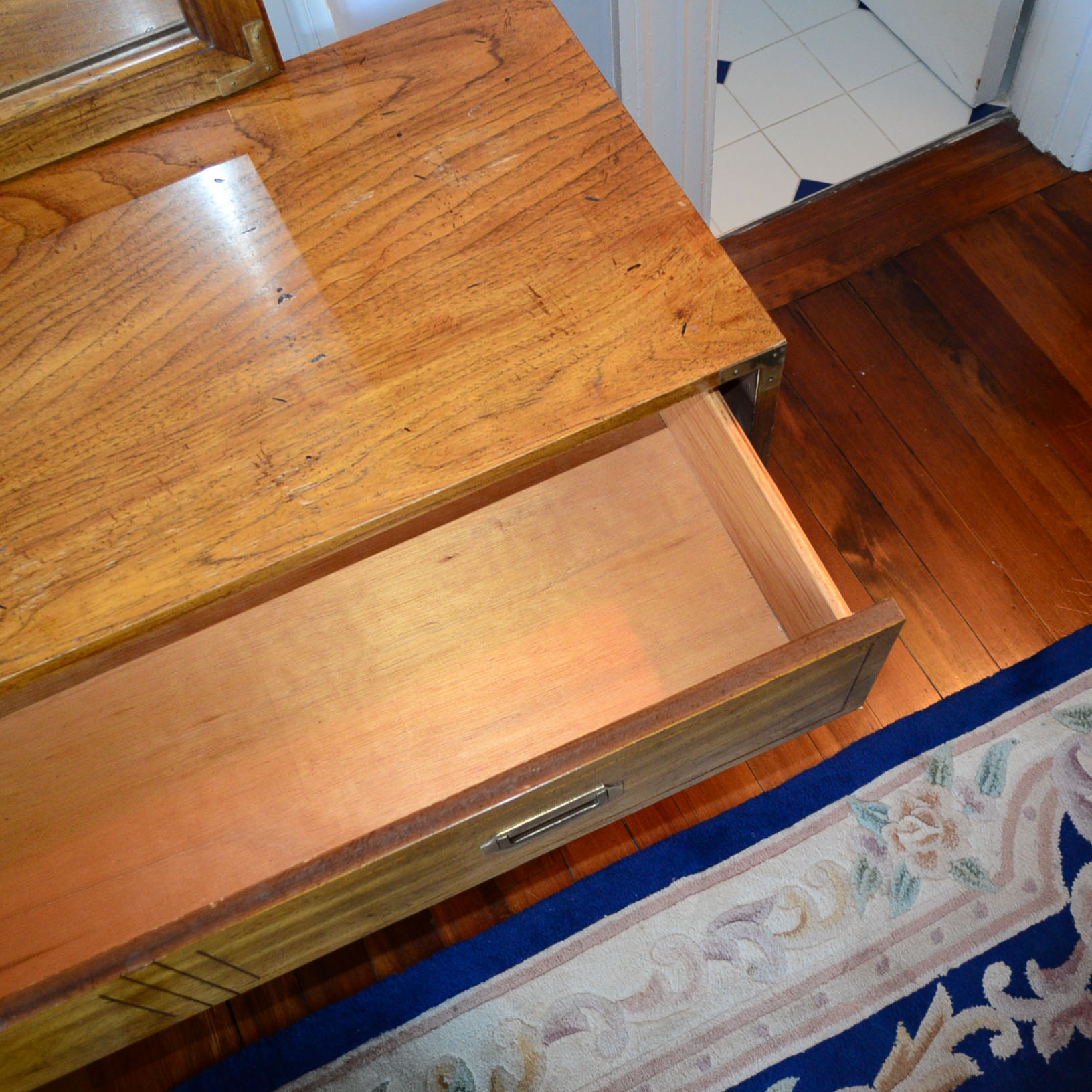 Burlington Six-Drawer Dresser With Mirror