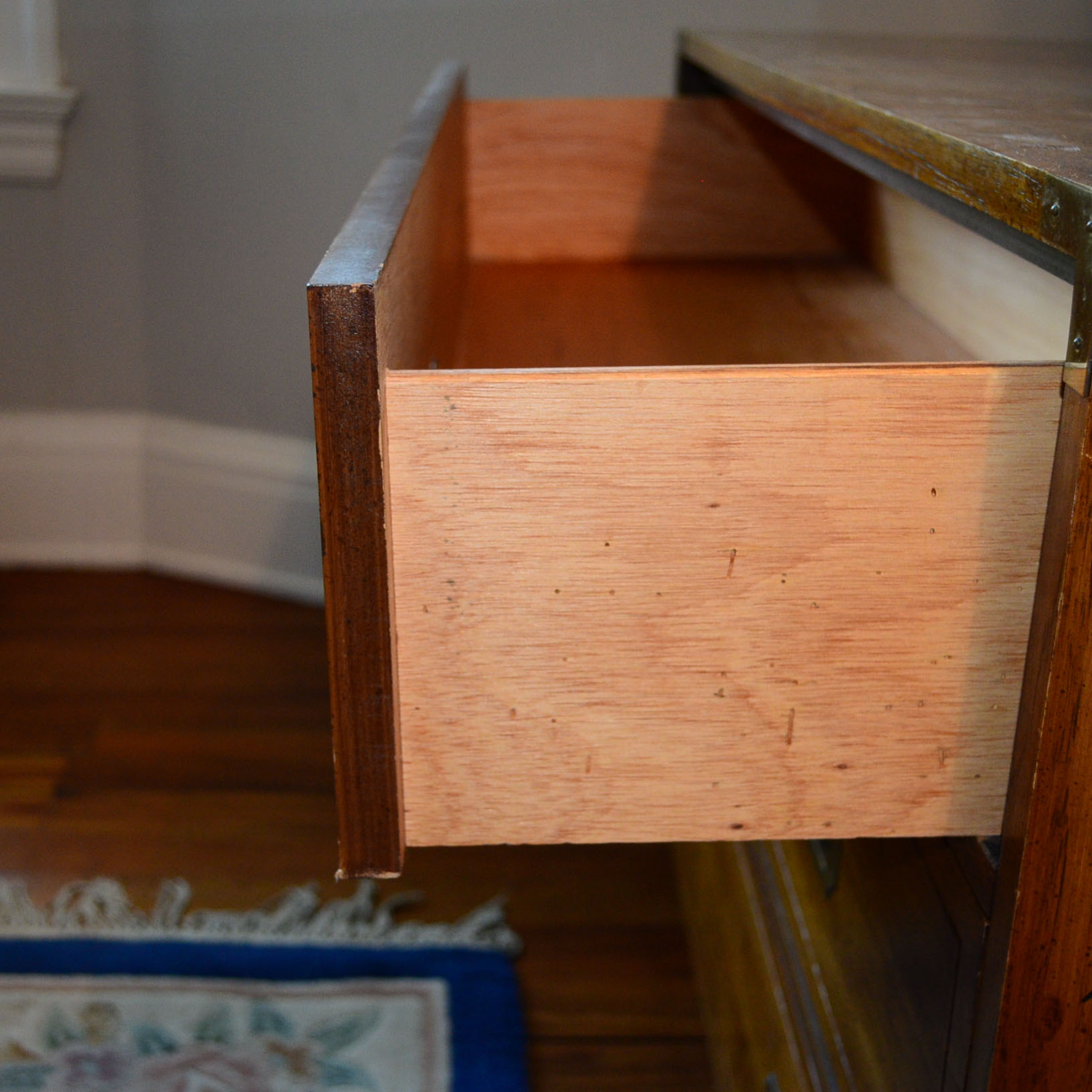 Burlington Six-Drawer Dresser With Mirror