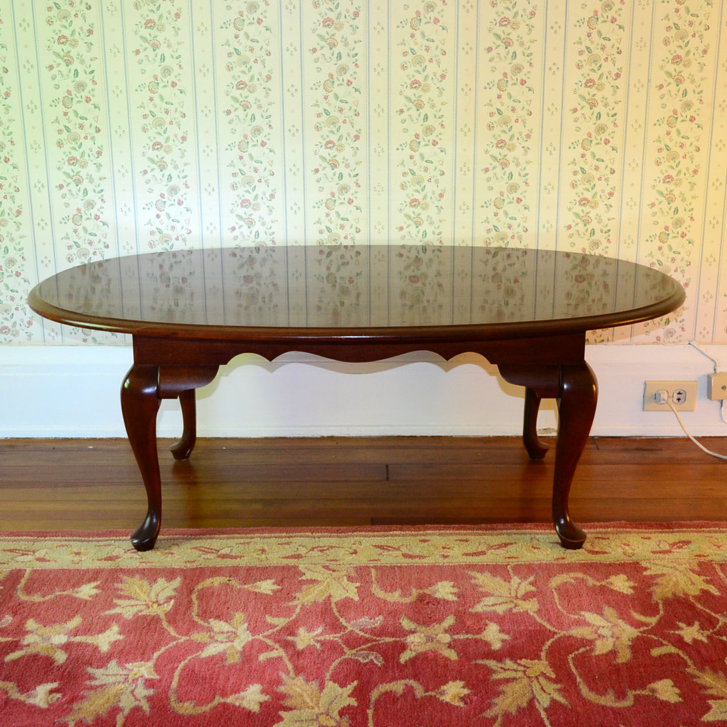 Queen Anne Style Coffee Table