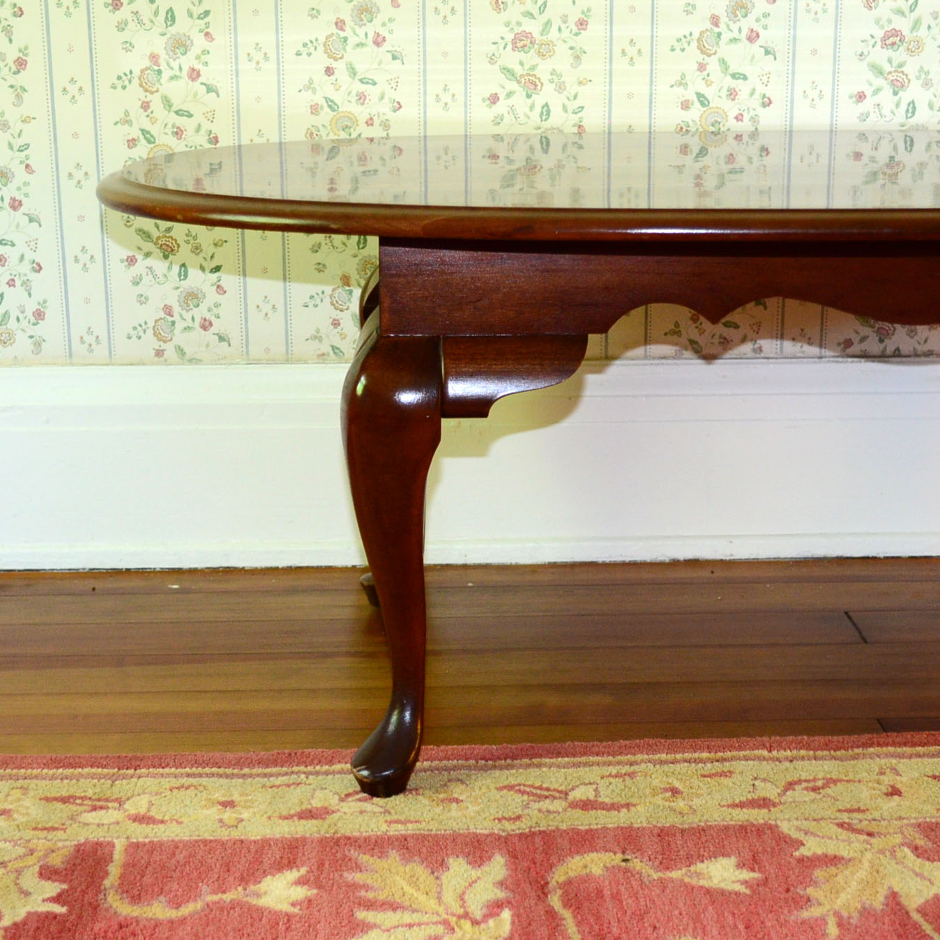Queen Anne Style Coffee Table