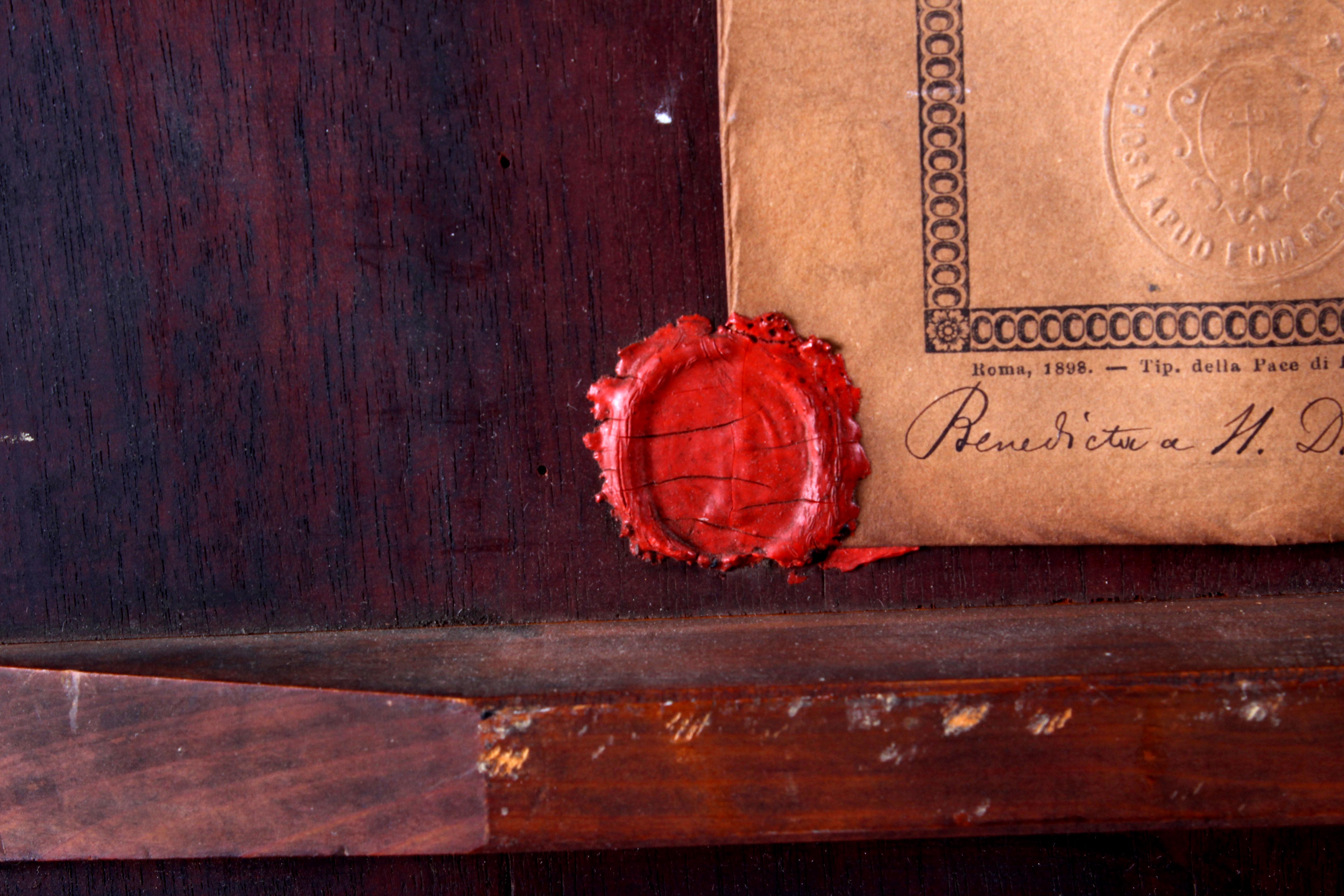 Antique "Our Mother of Perpetual Help" Tempera Icon