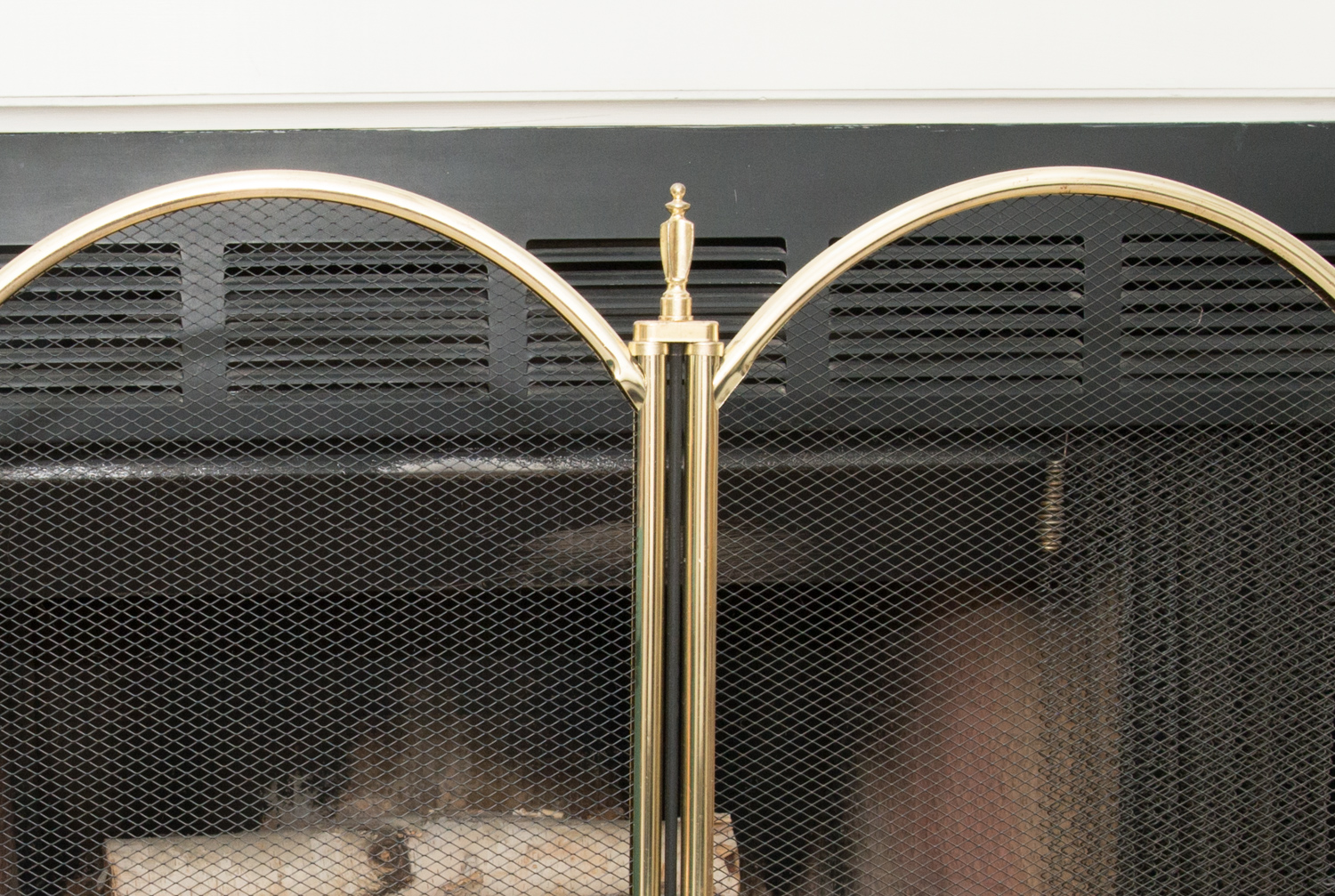 Brass Fireplace Screen