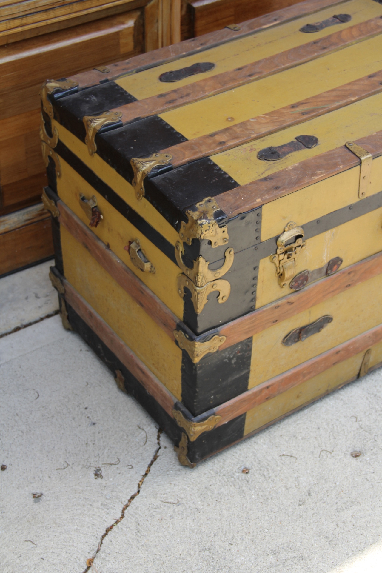 Vintage Steamer Trunk