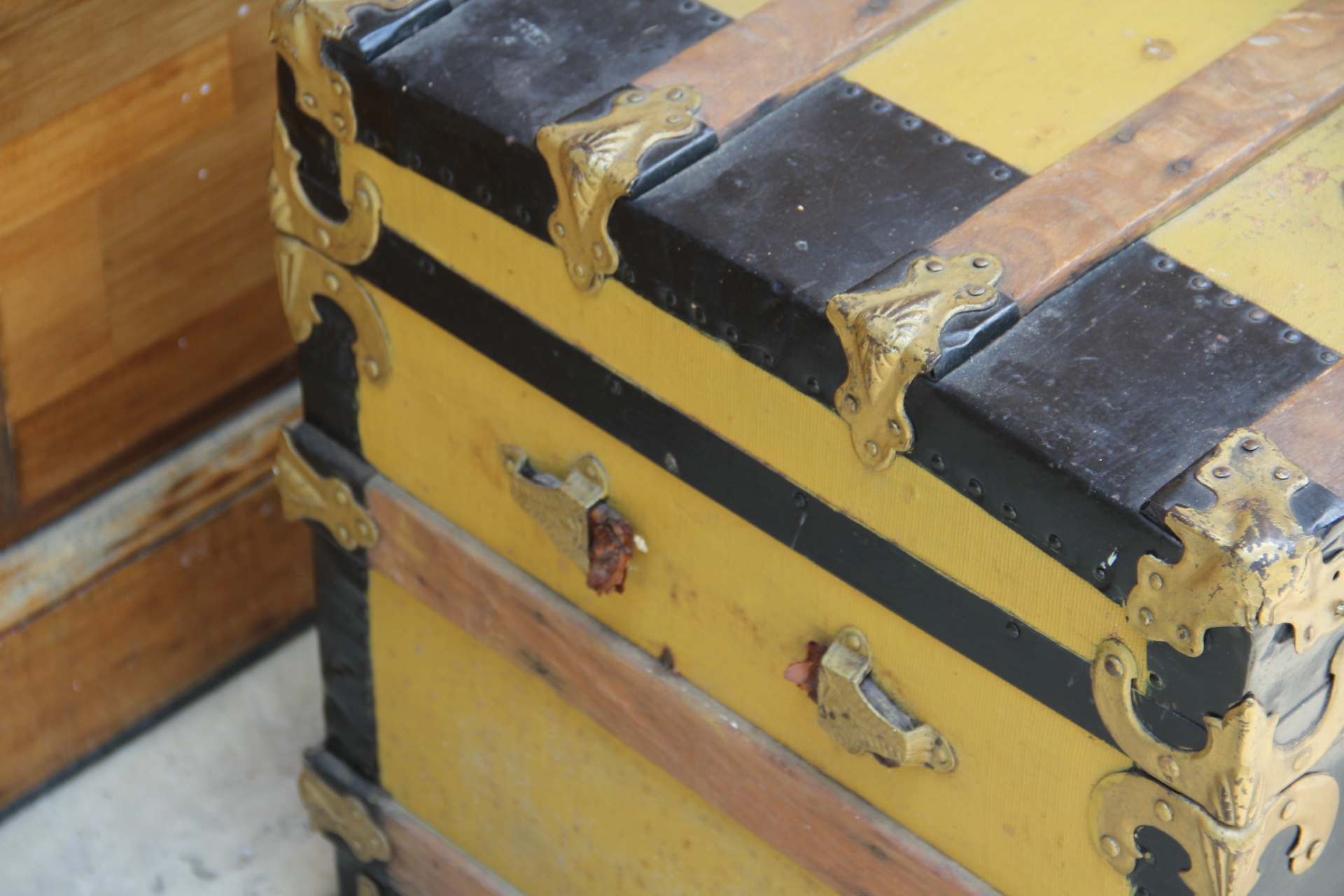 Vintage Steamer Trunk