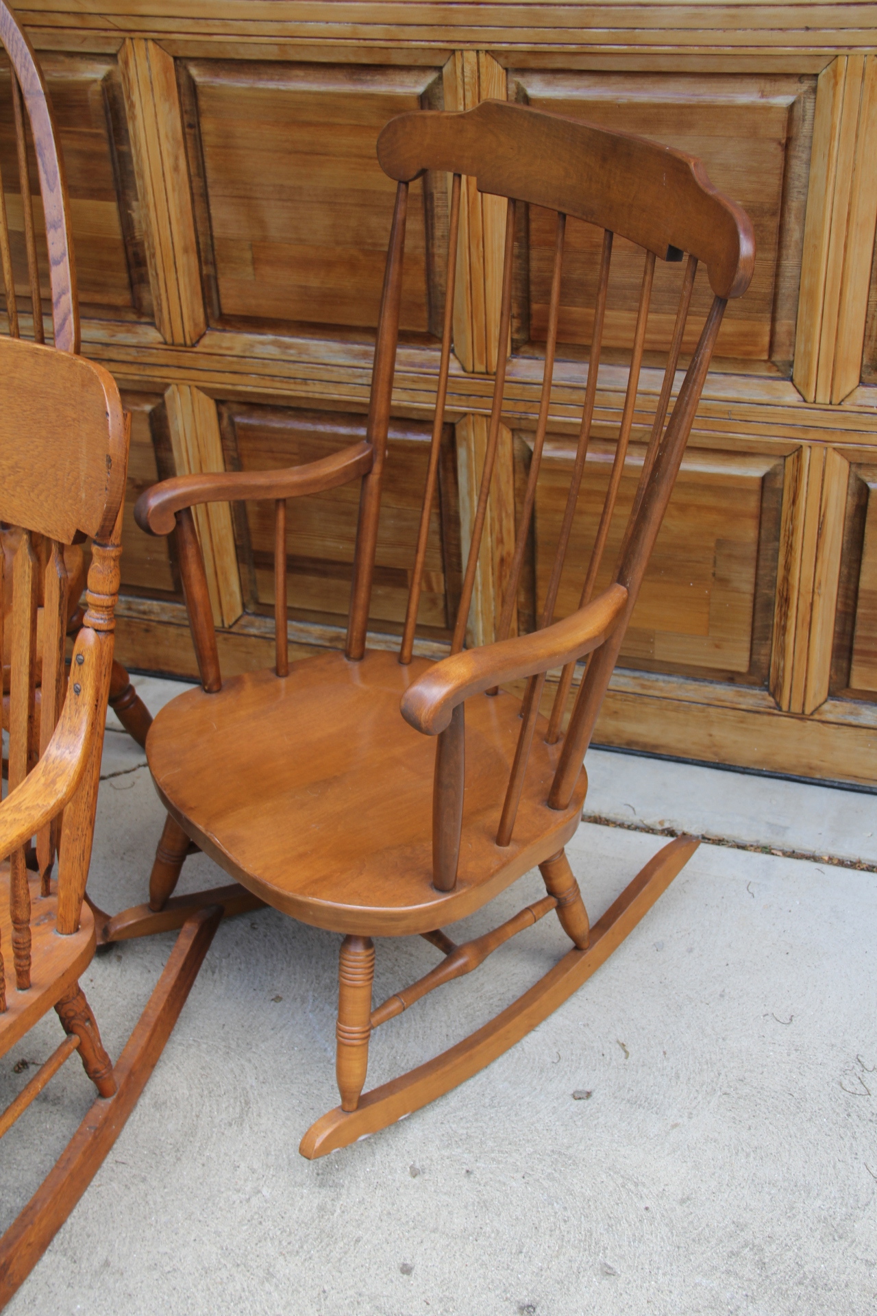 Collection of Vintage Windsor and Rocking Chairs