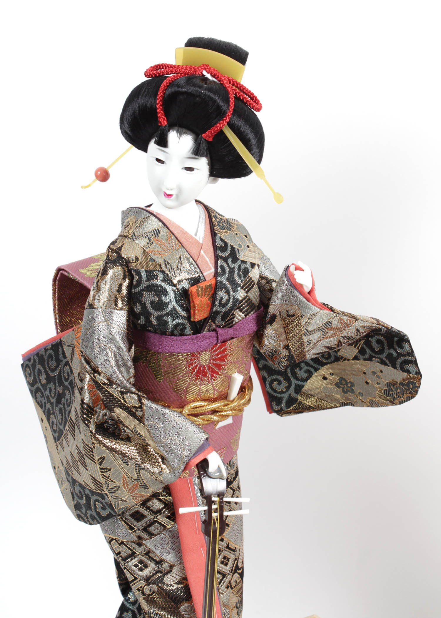 Three Vintage Kyugetsu Dolls